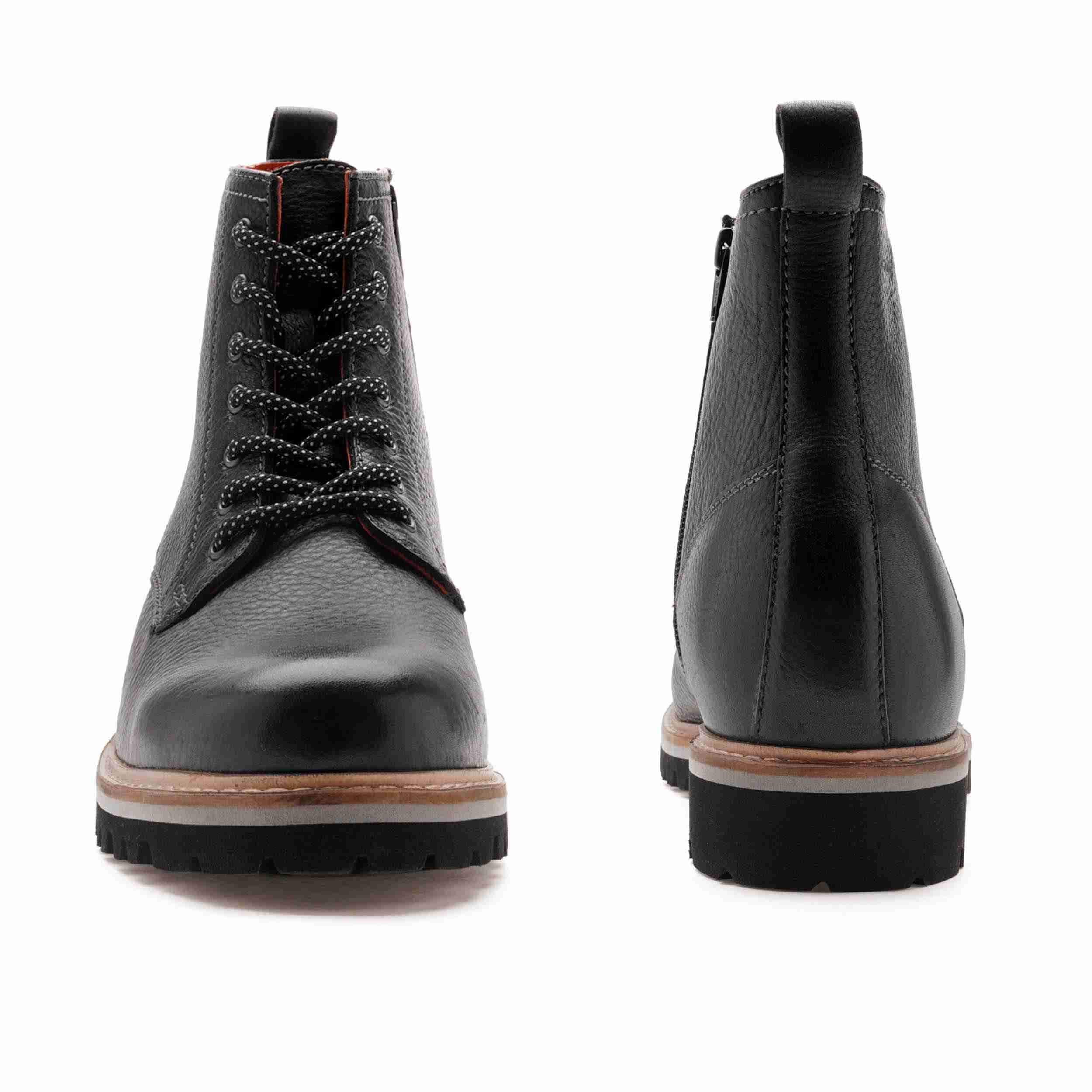The Bob Ruosh Men Black Casual Suede Ankle Boot
