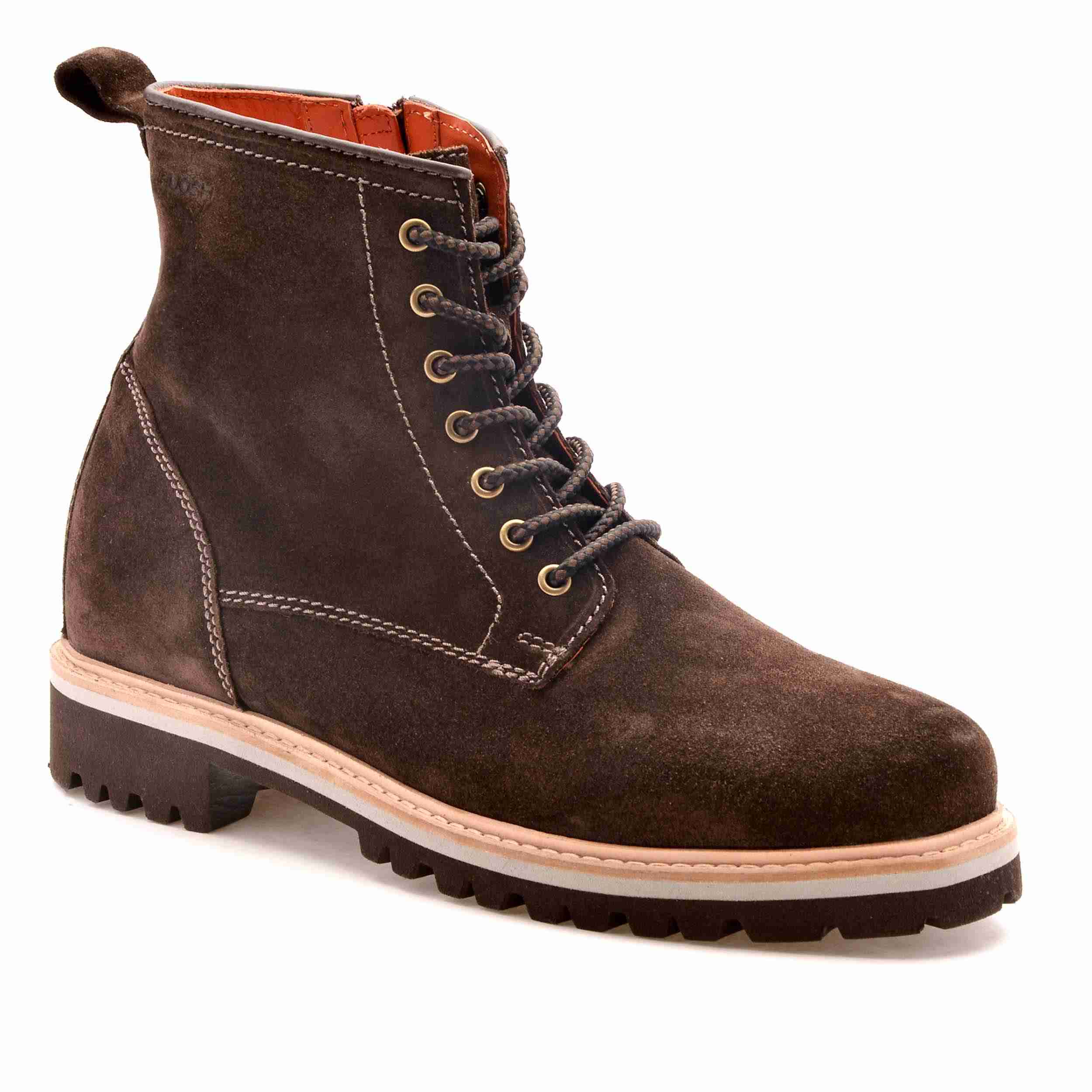 The Bob Ruosh Men Green Casual Suede Ankle Boot