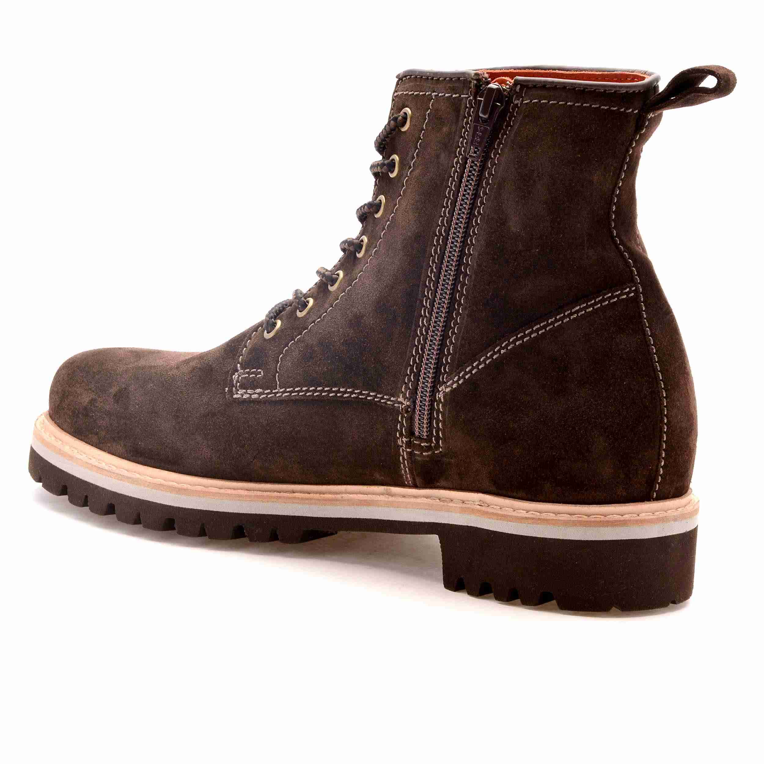 The Bob Ruosh Men Green Casual Suede Ankle Boot