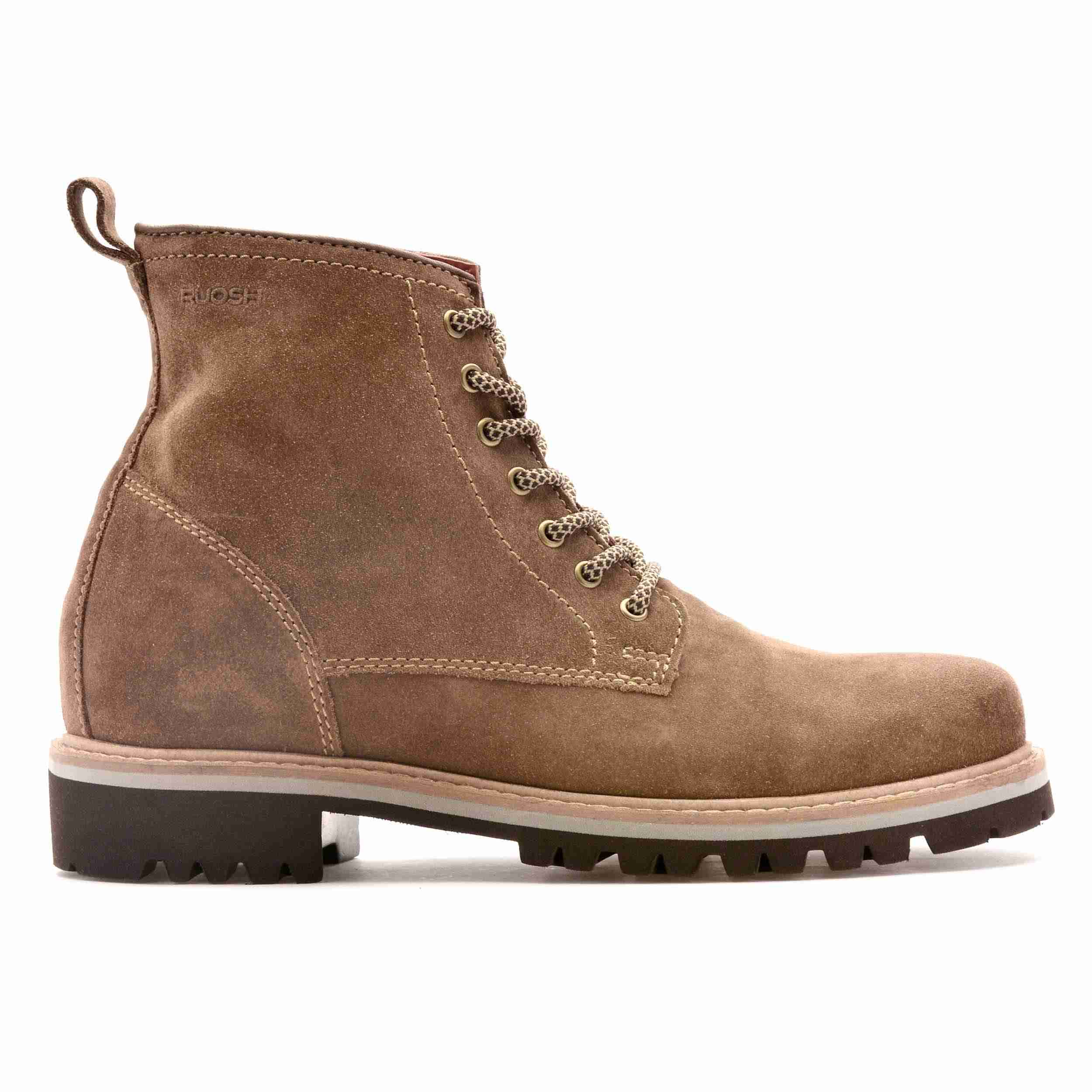 The Bob Ruosh Men Tan Casual Suede Ankle Boot