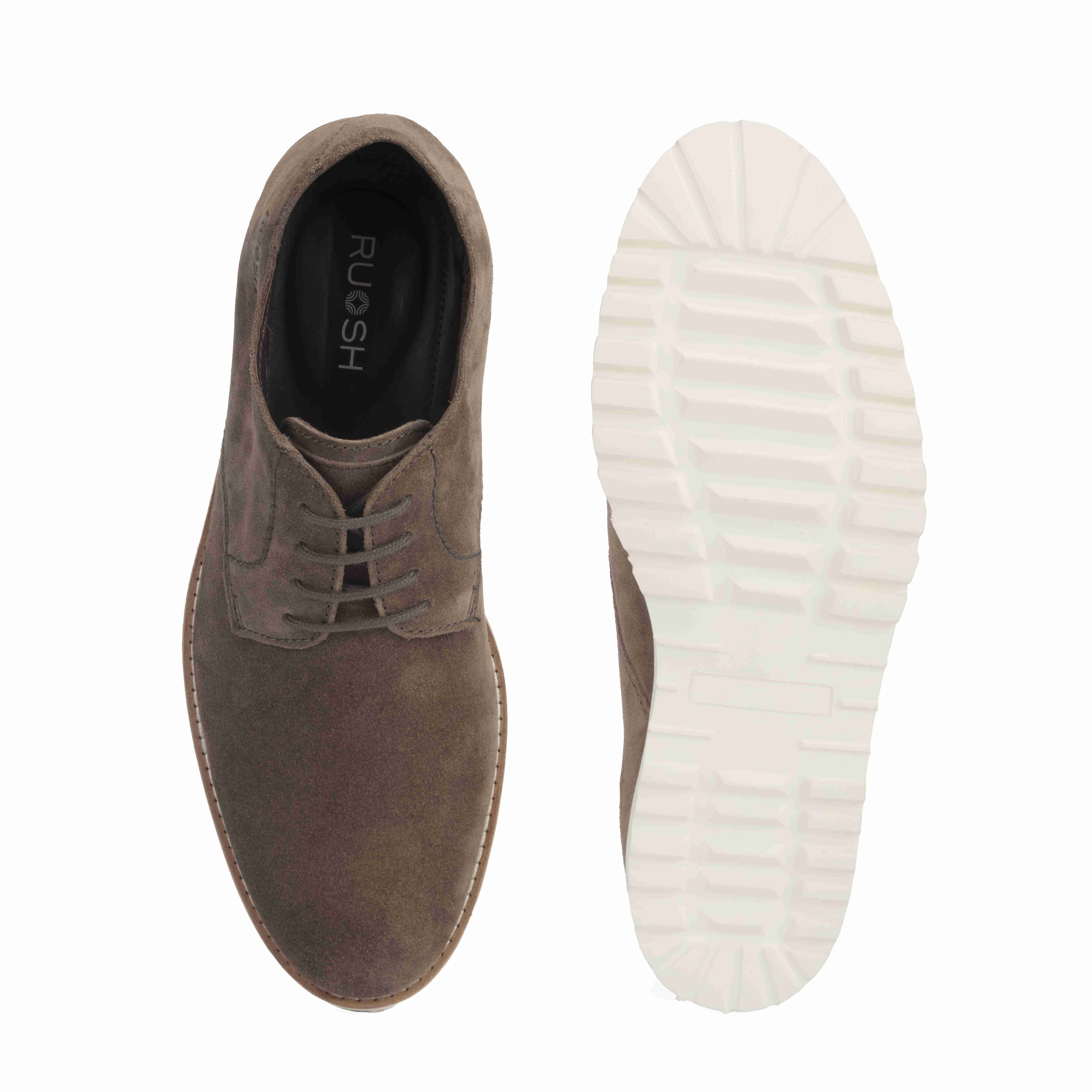 The Otes  Ruosh Men Green Casual Derby