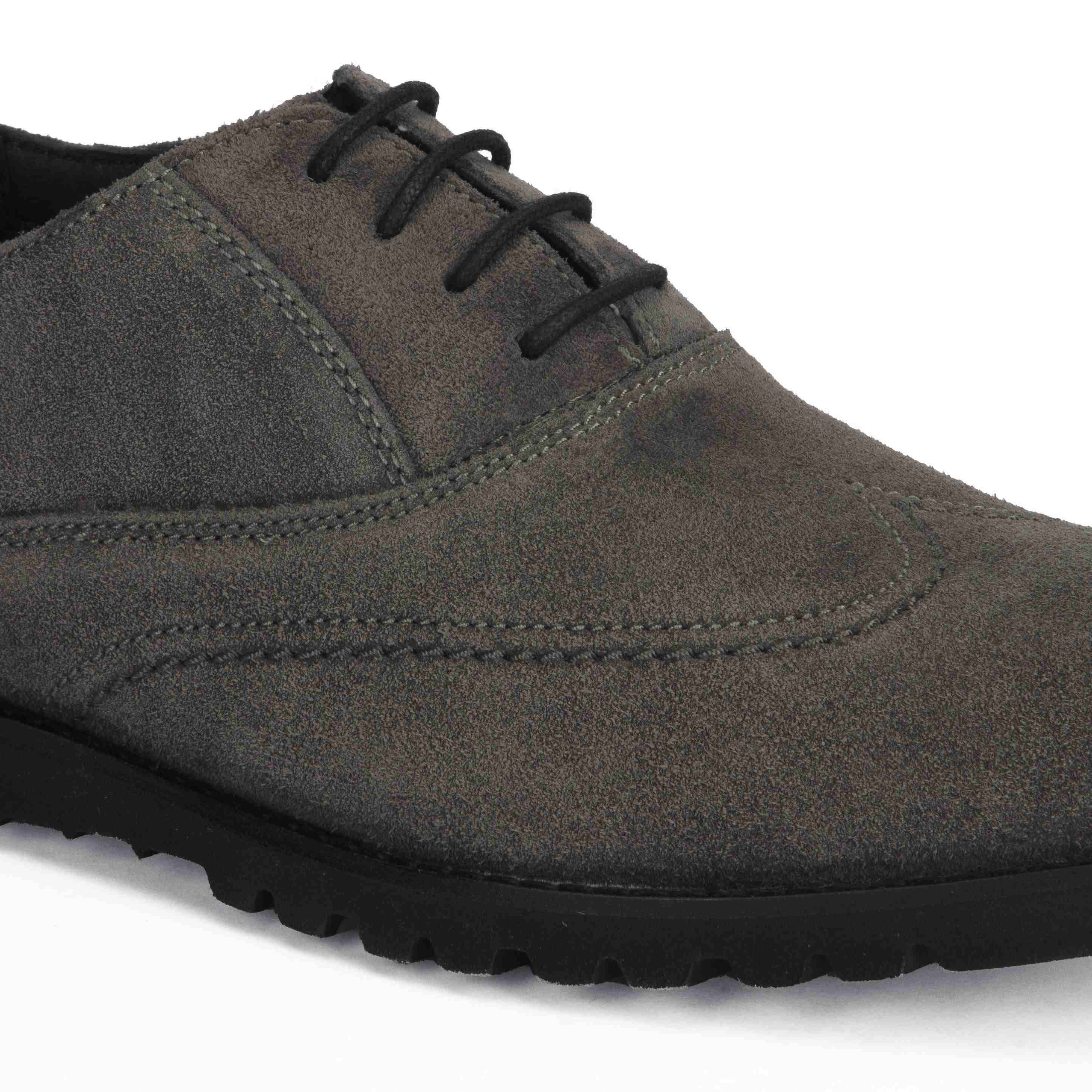 The Otes  Ruosh Men Grey Casual Oxford