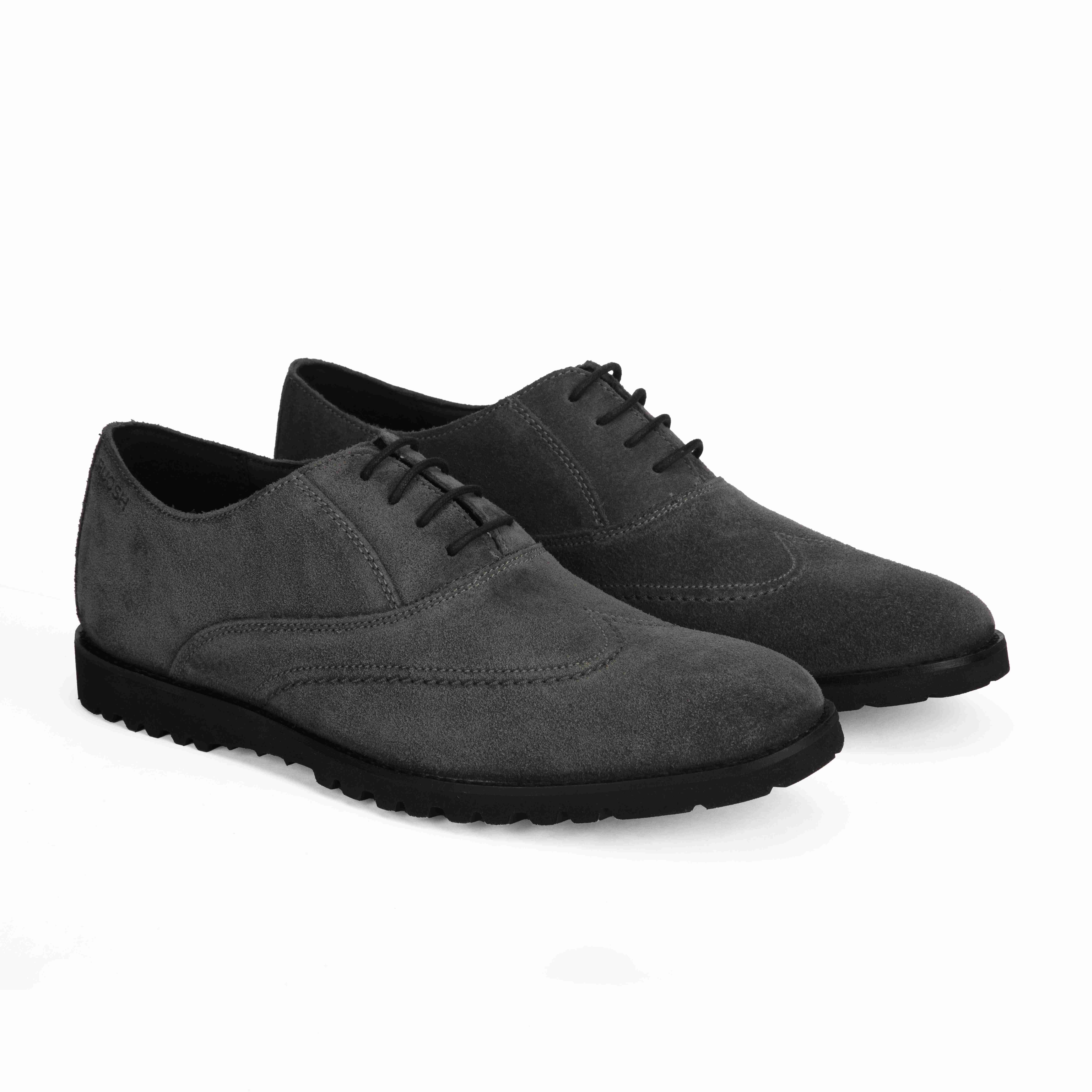 The Otes  Ruosh Men Grey Casual Oxford