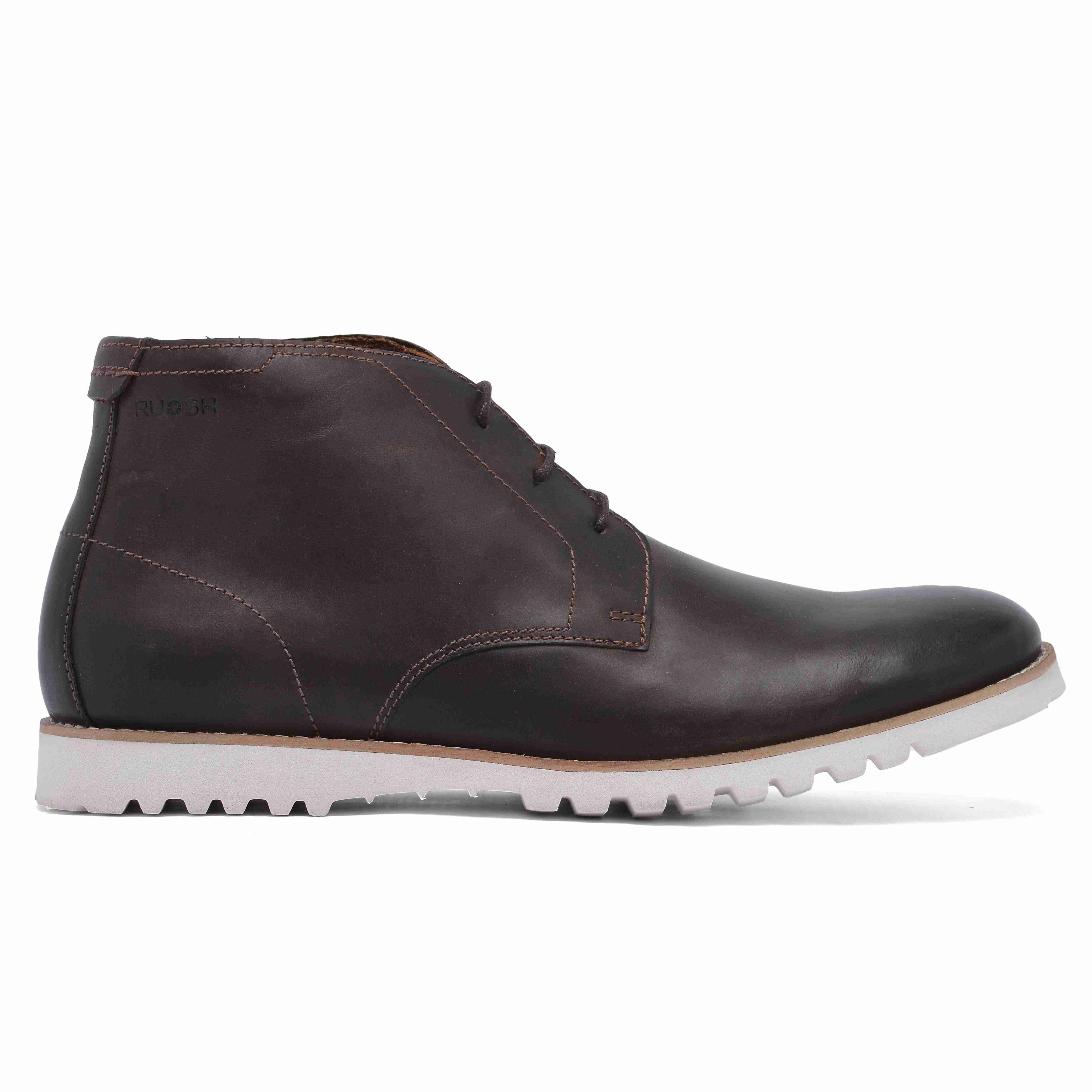 The Otes Ruosh Men Brown Ankle Chukka Boot