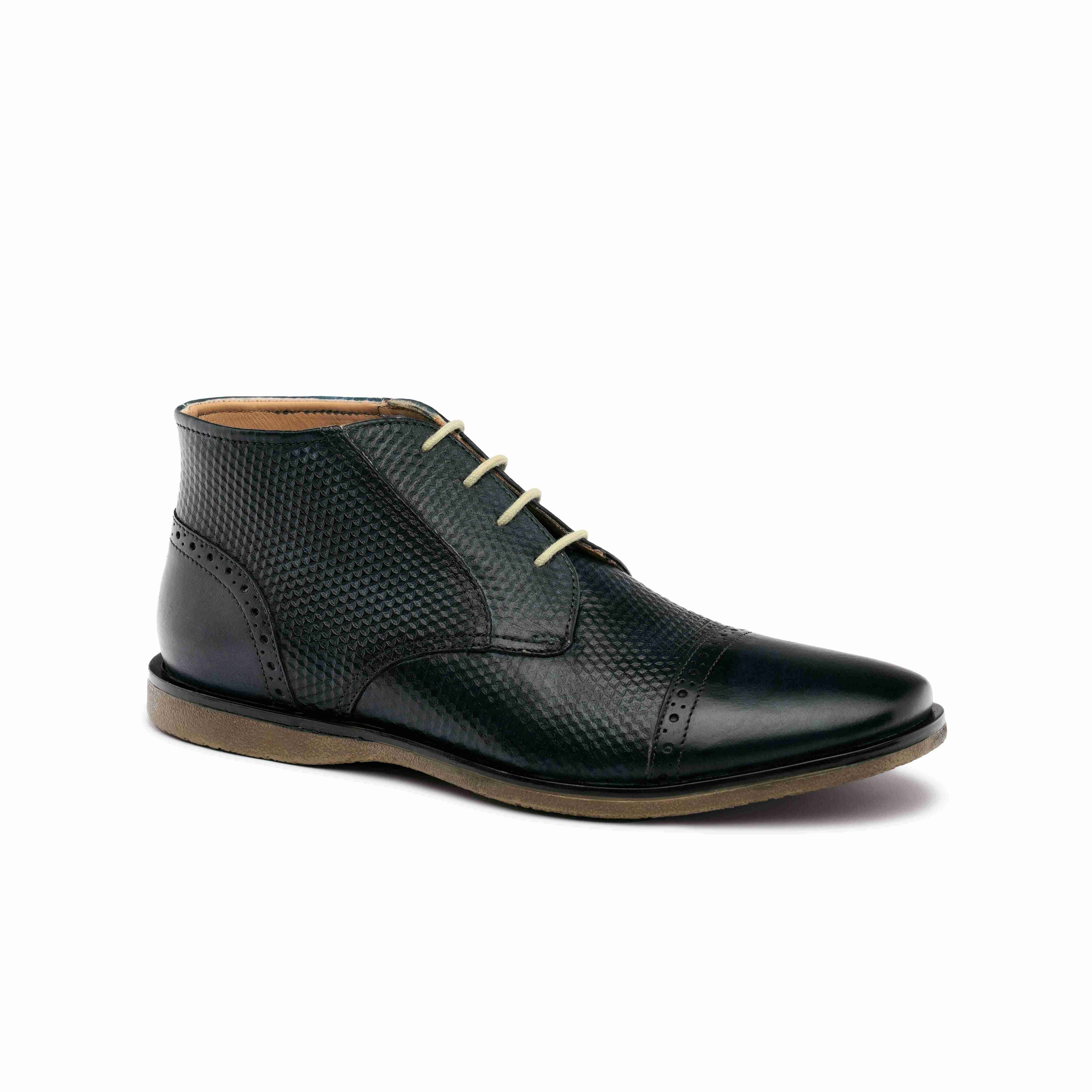 The Venice Ruosh Men Navy Ankle Chukka Boot