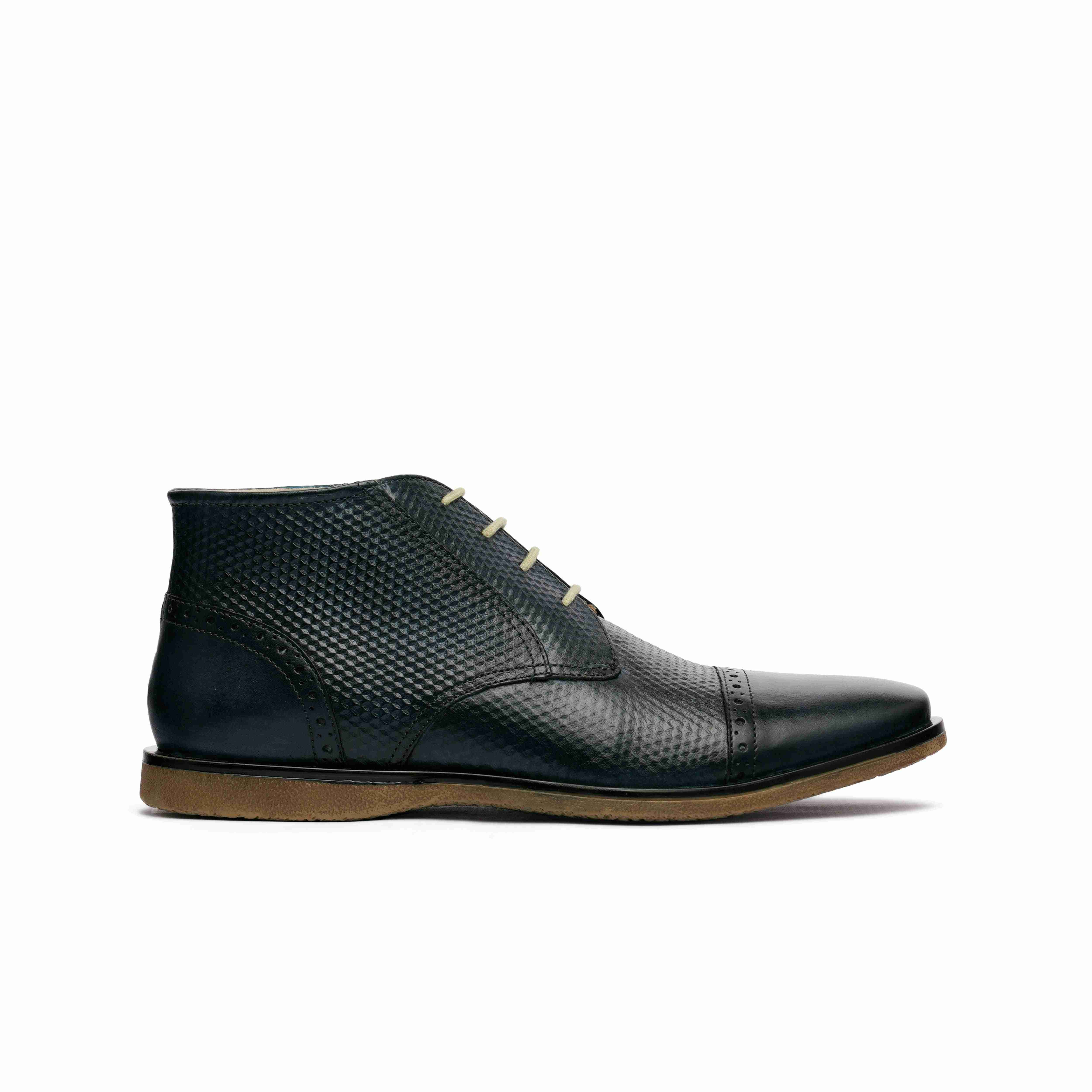 The Venice Ruosh Men Navy Ankle Chukka Boot