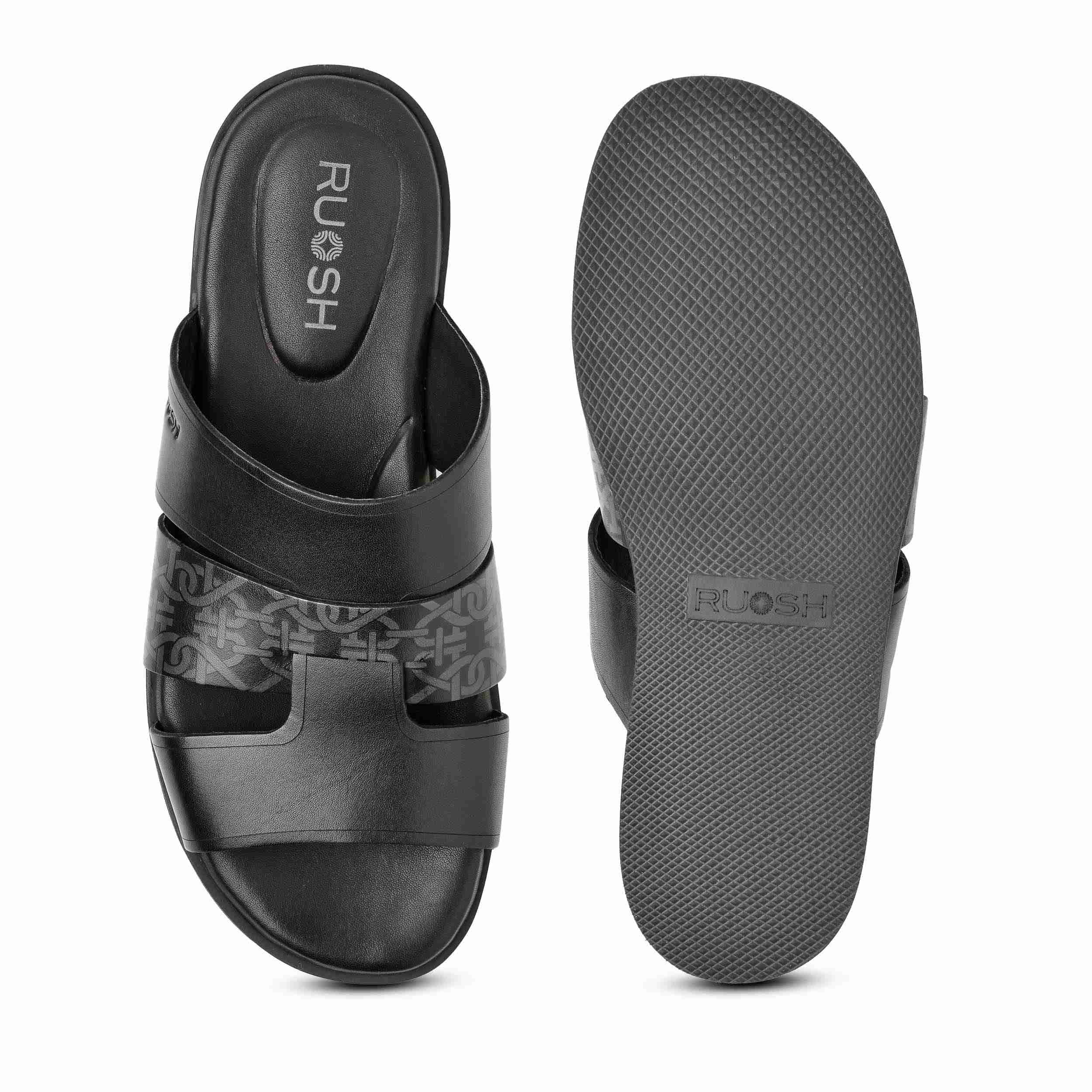 The Cooper Ruosh Men Black Slipper