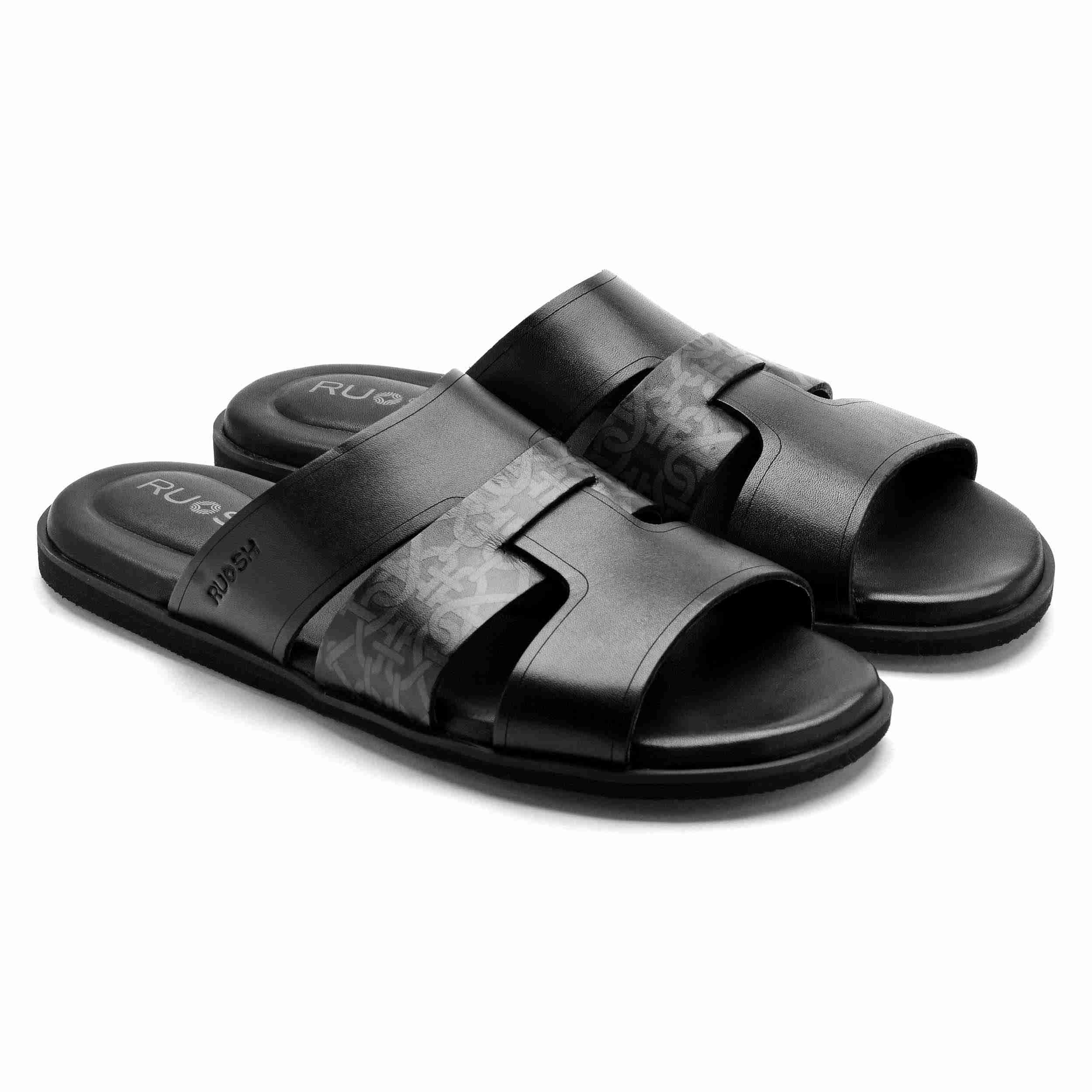 The Cooper Ruosh Men Black Slipper
