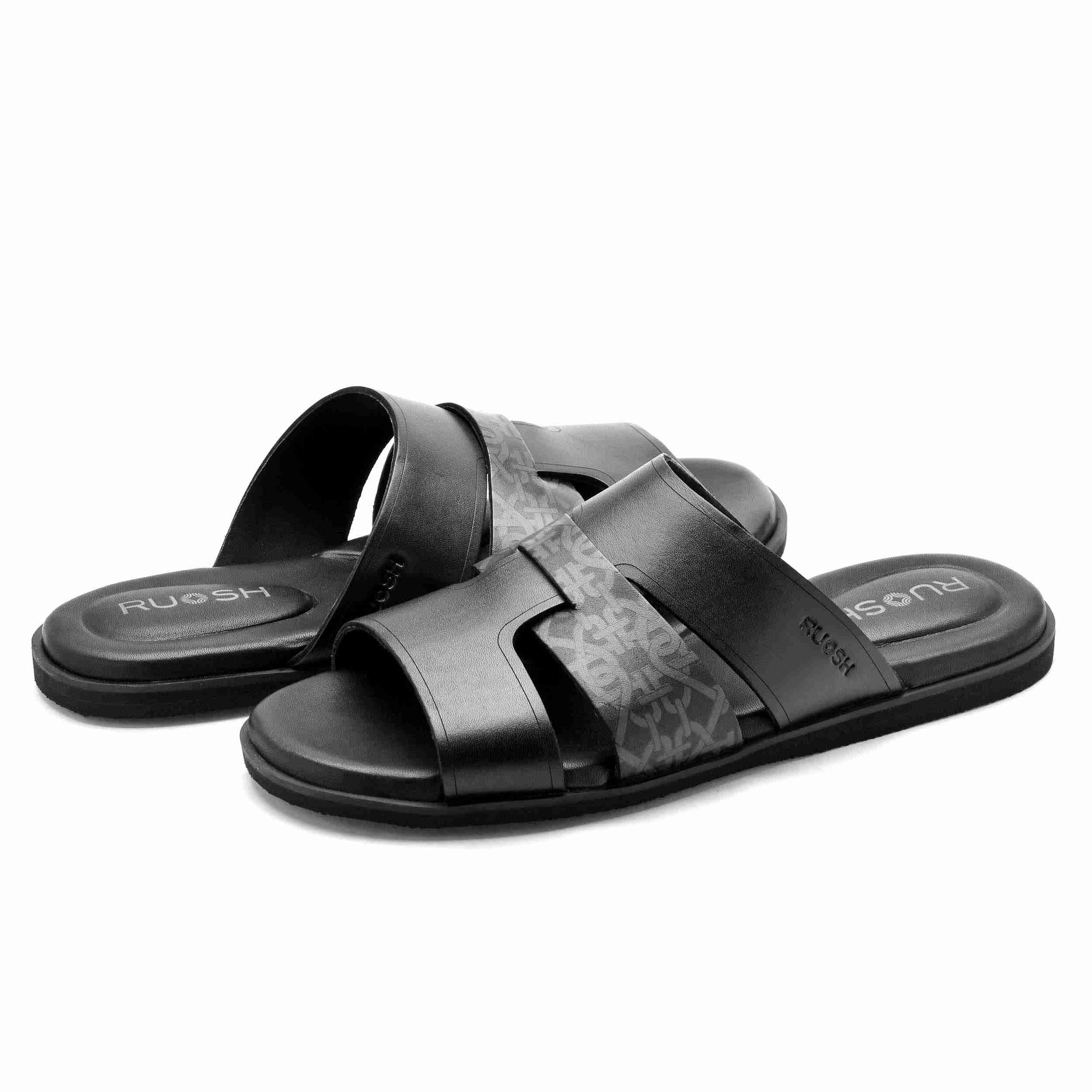 The Cooper Ruosh Men Black Slipper