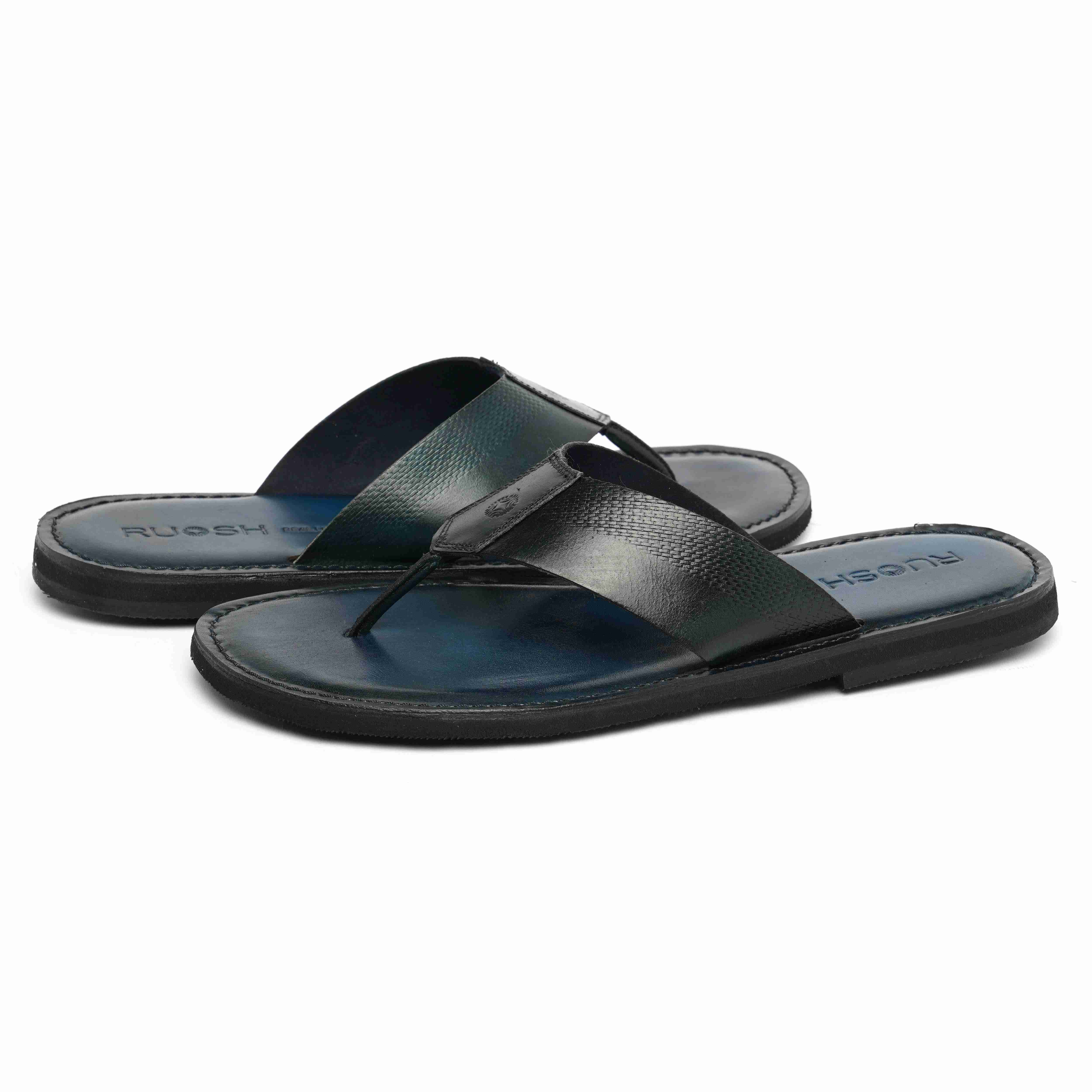 The Pisa Ruosh Men Blue Slipper