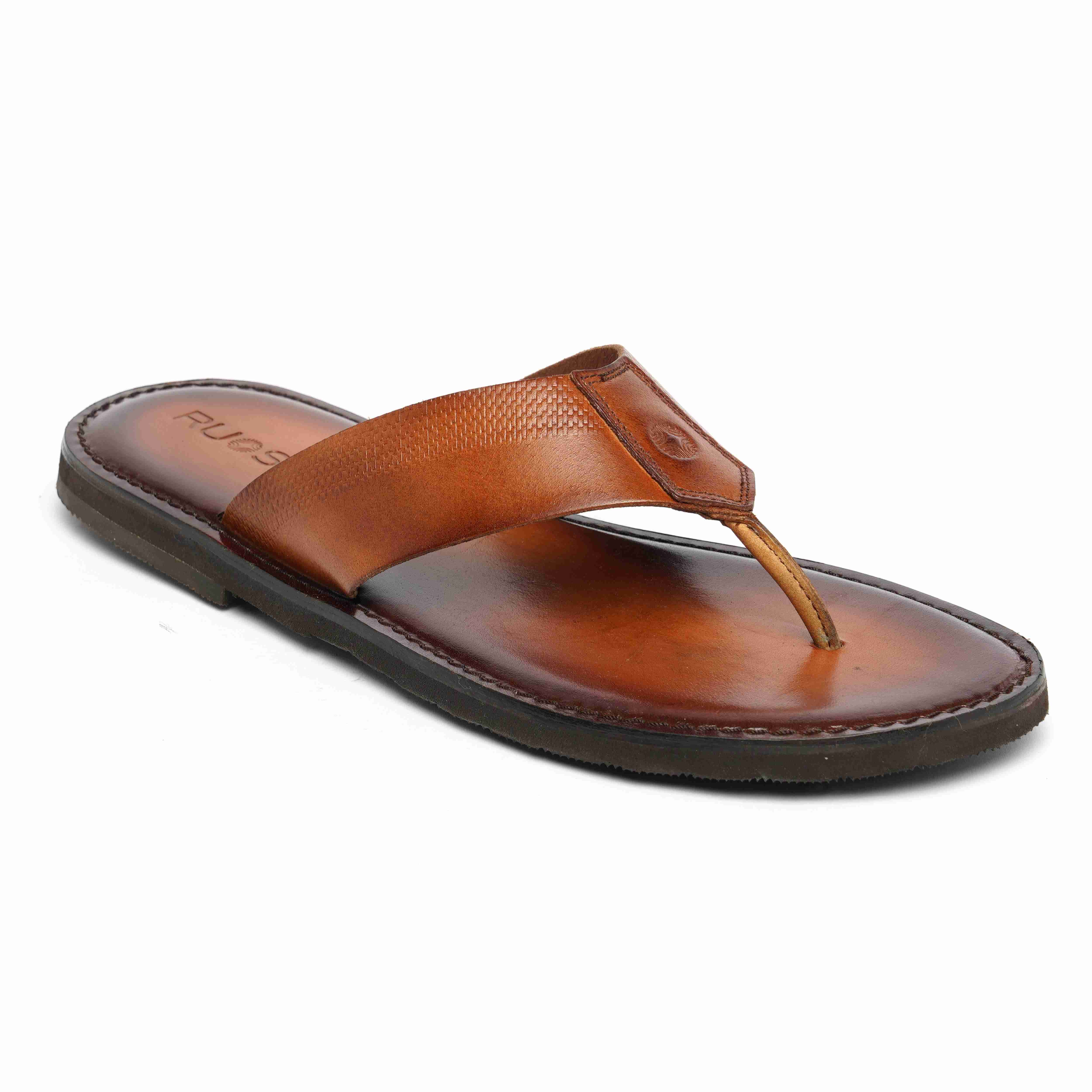 The Pisa Ruosh Men Tan Slipper
