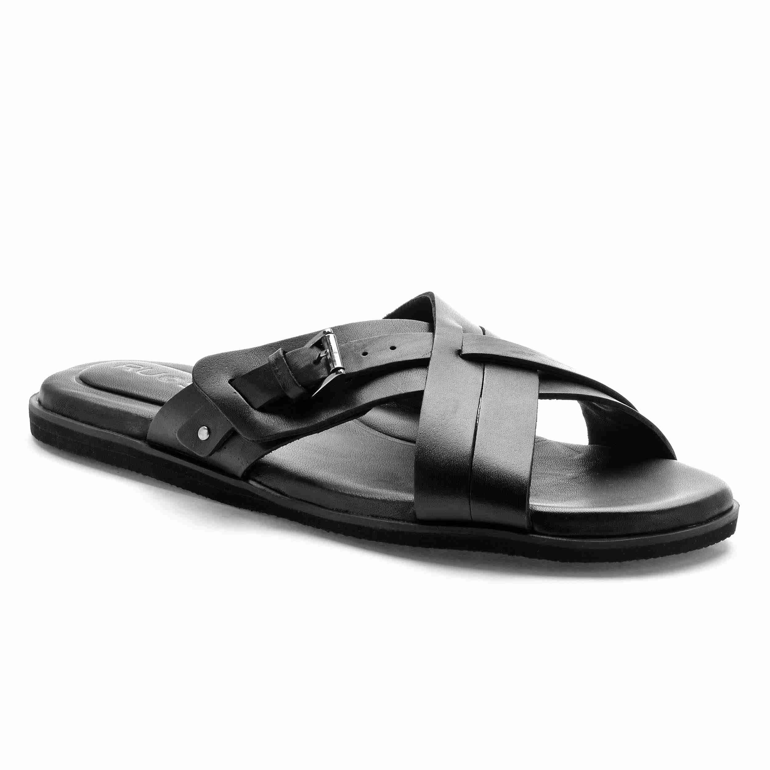 The Rio Ruosh Men Black Slipper