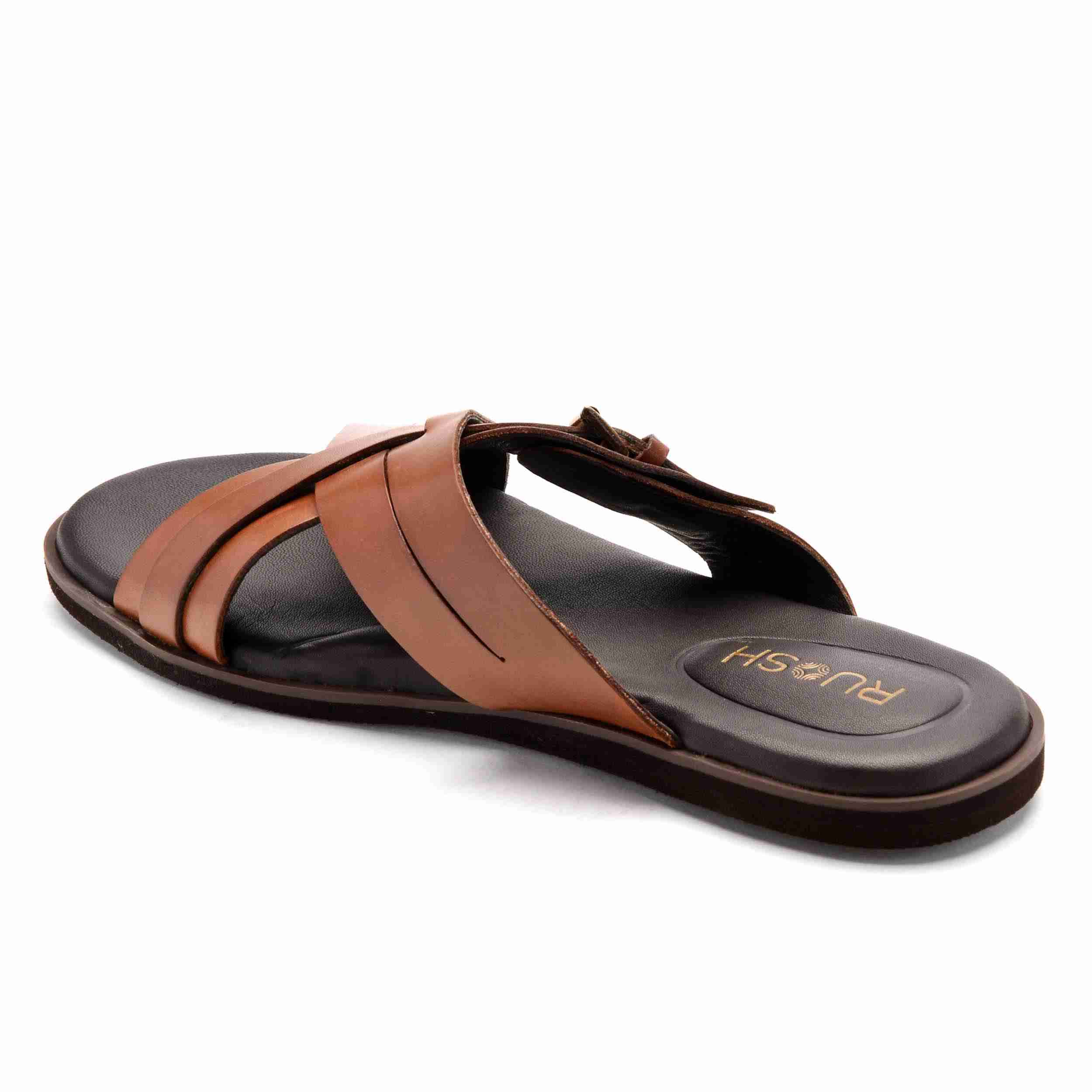 The Rio Ruosh Men Tan Slipper