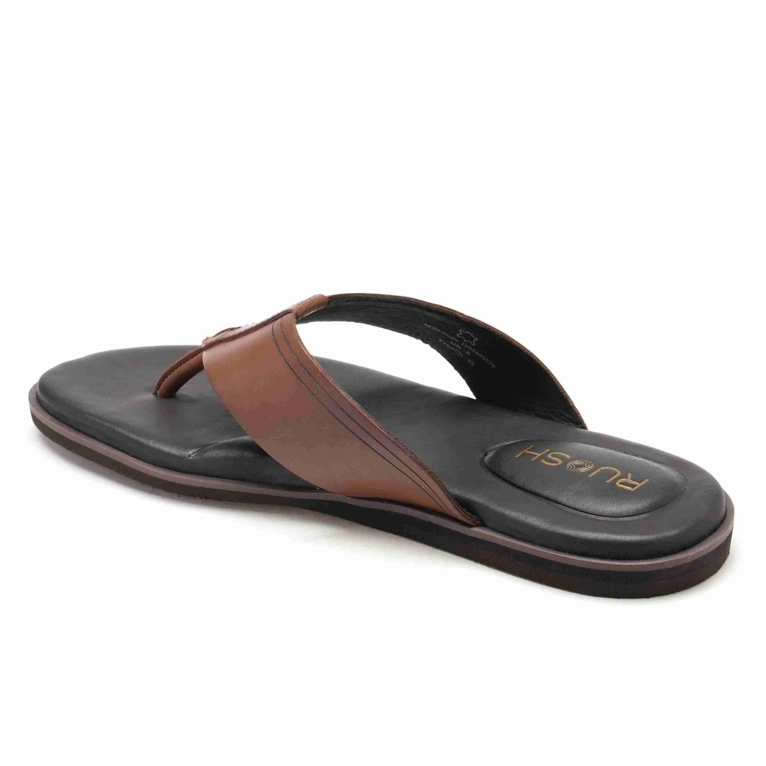 The Aero Ruosh Men Tan Slipper