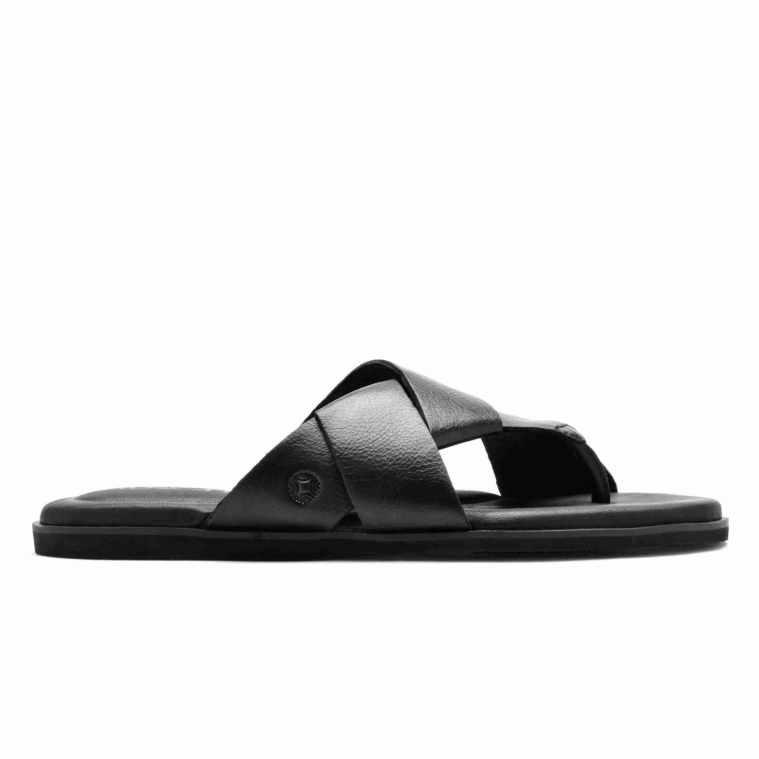 The Rubio Ruosh Men Black Slipper