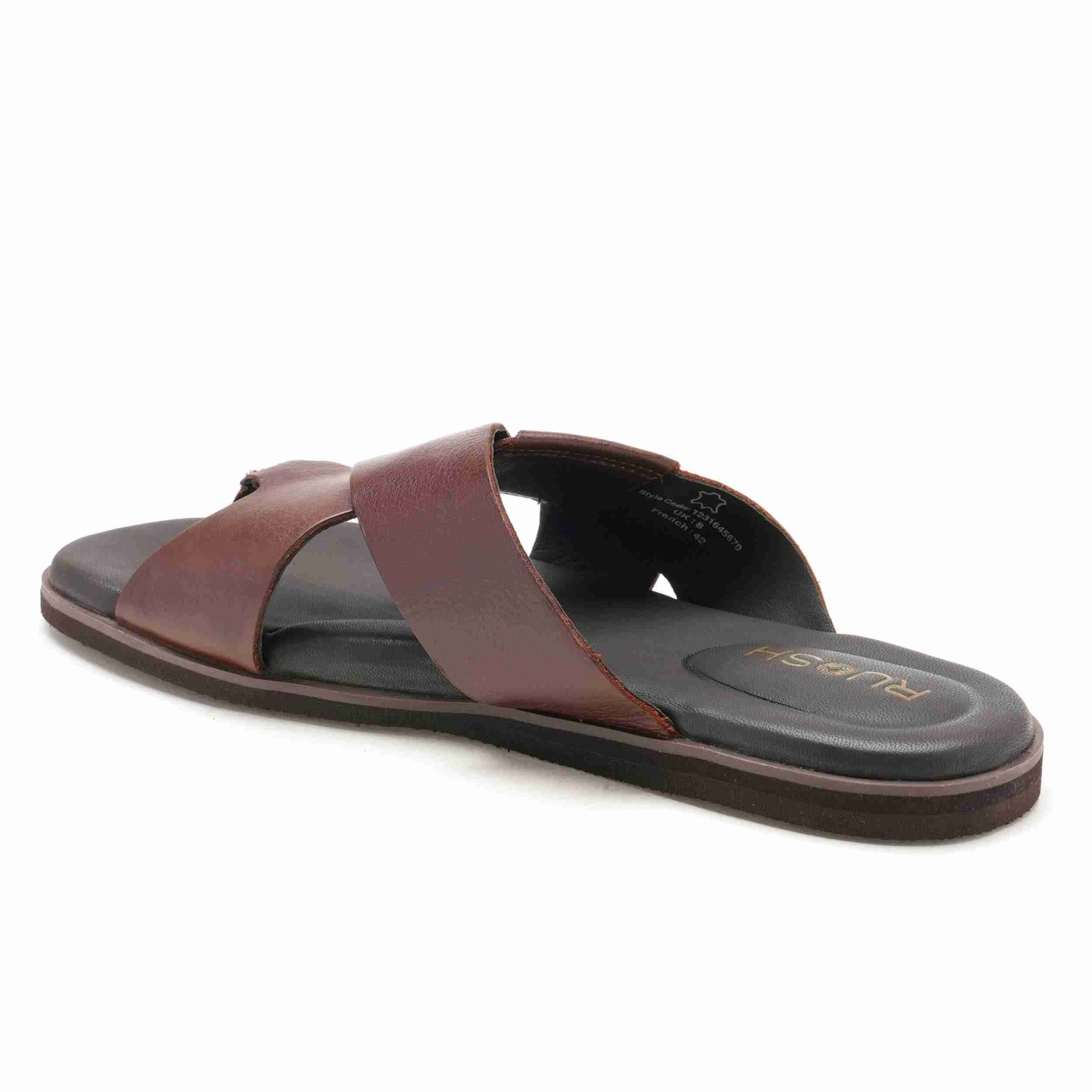 The Rubio Ruosh Men Tan Slipper