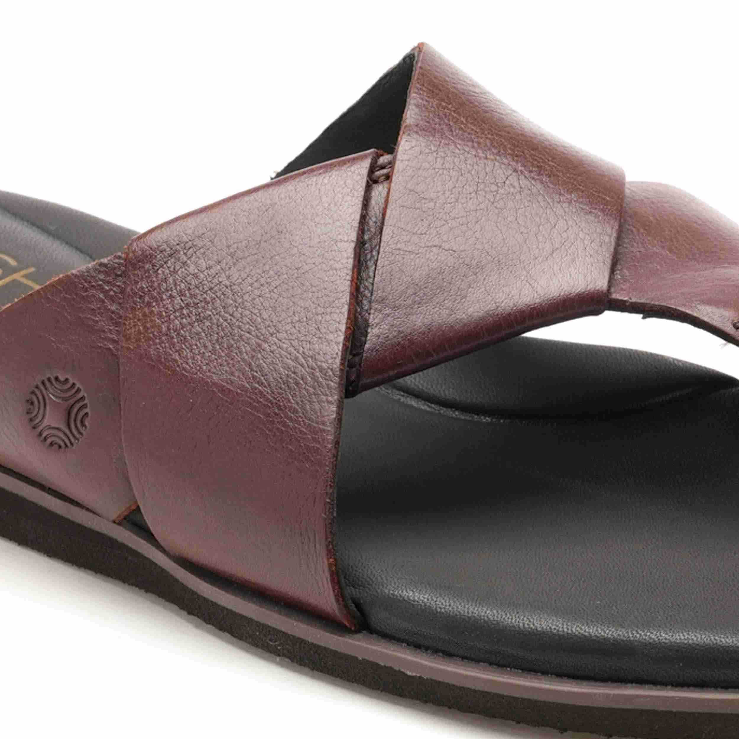 The Rubio Ruosh Men Tan Slipper