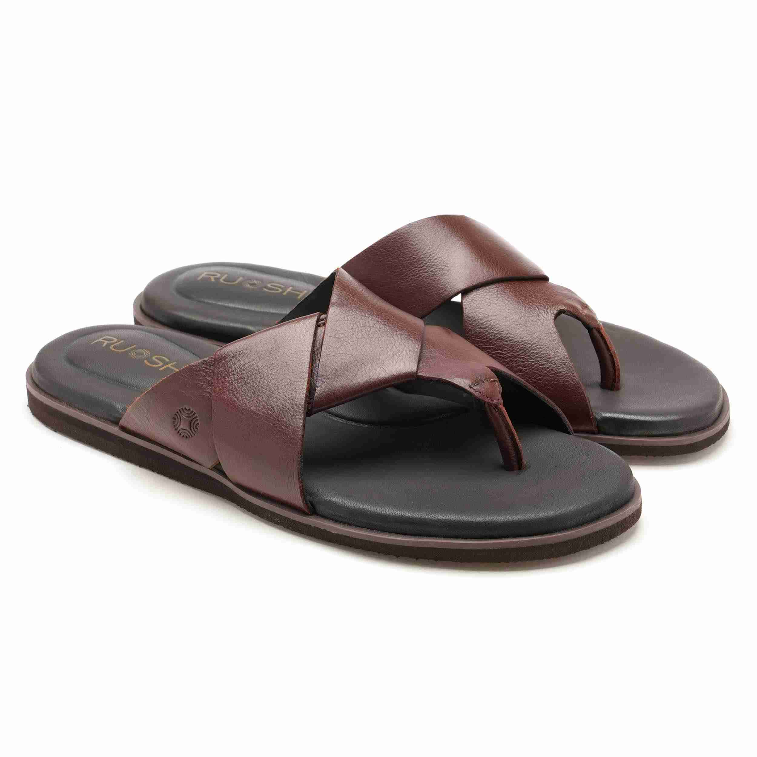 The Rubio Ruosh Men Tan Slipper