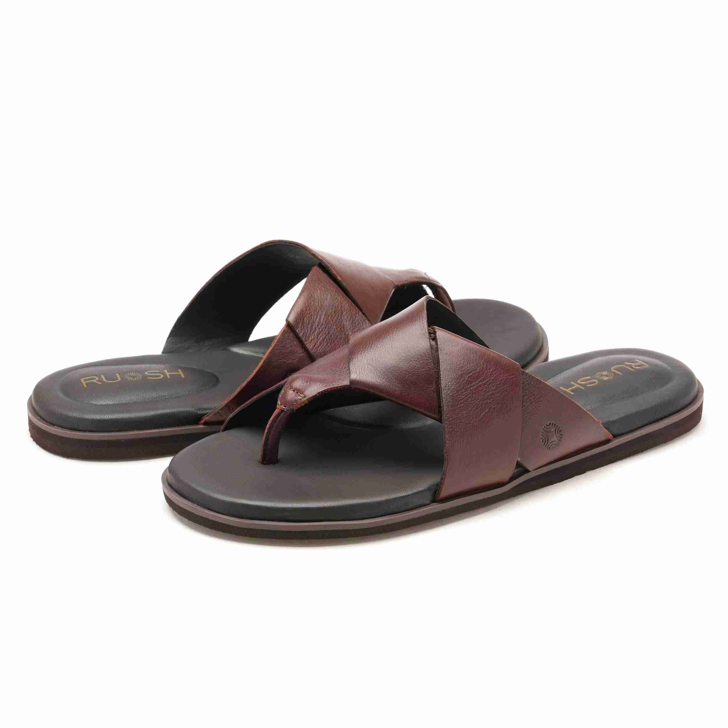 The Rubio Ruosh Men Tan Slipper
