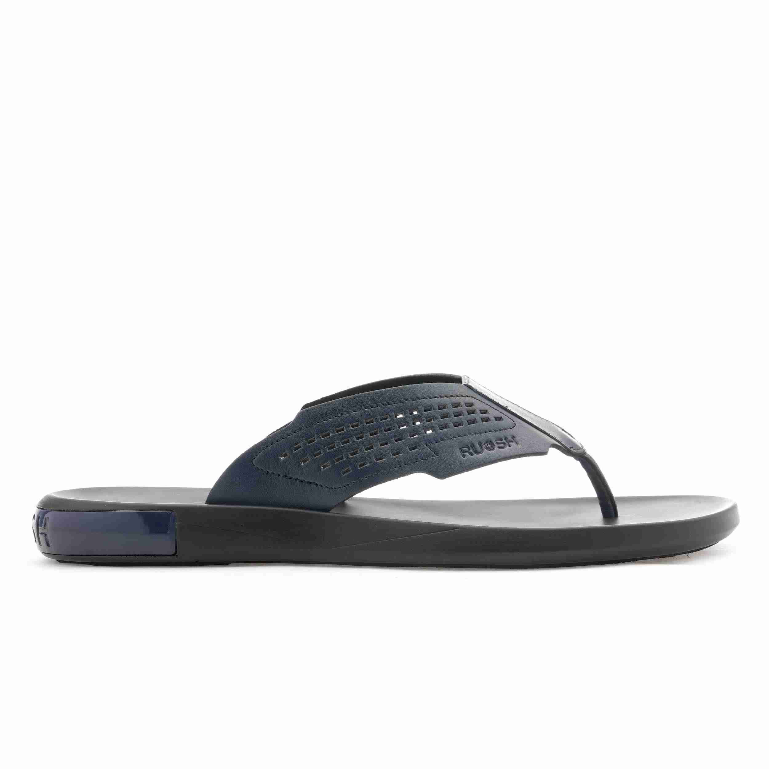 The James Navy Men Casual Slipper Ruosh