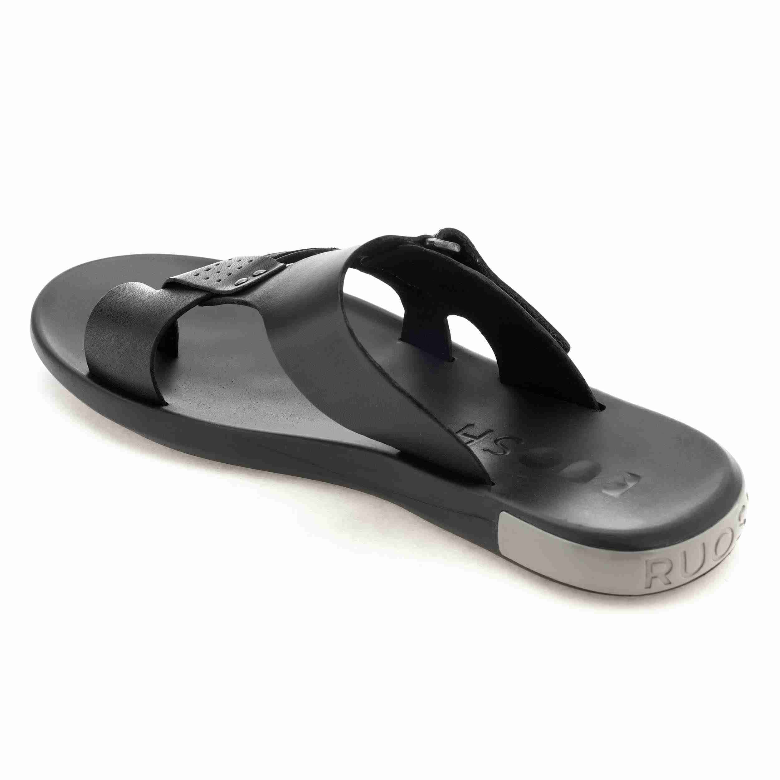The Meg Black Men Casual Slipper Ruosh