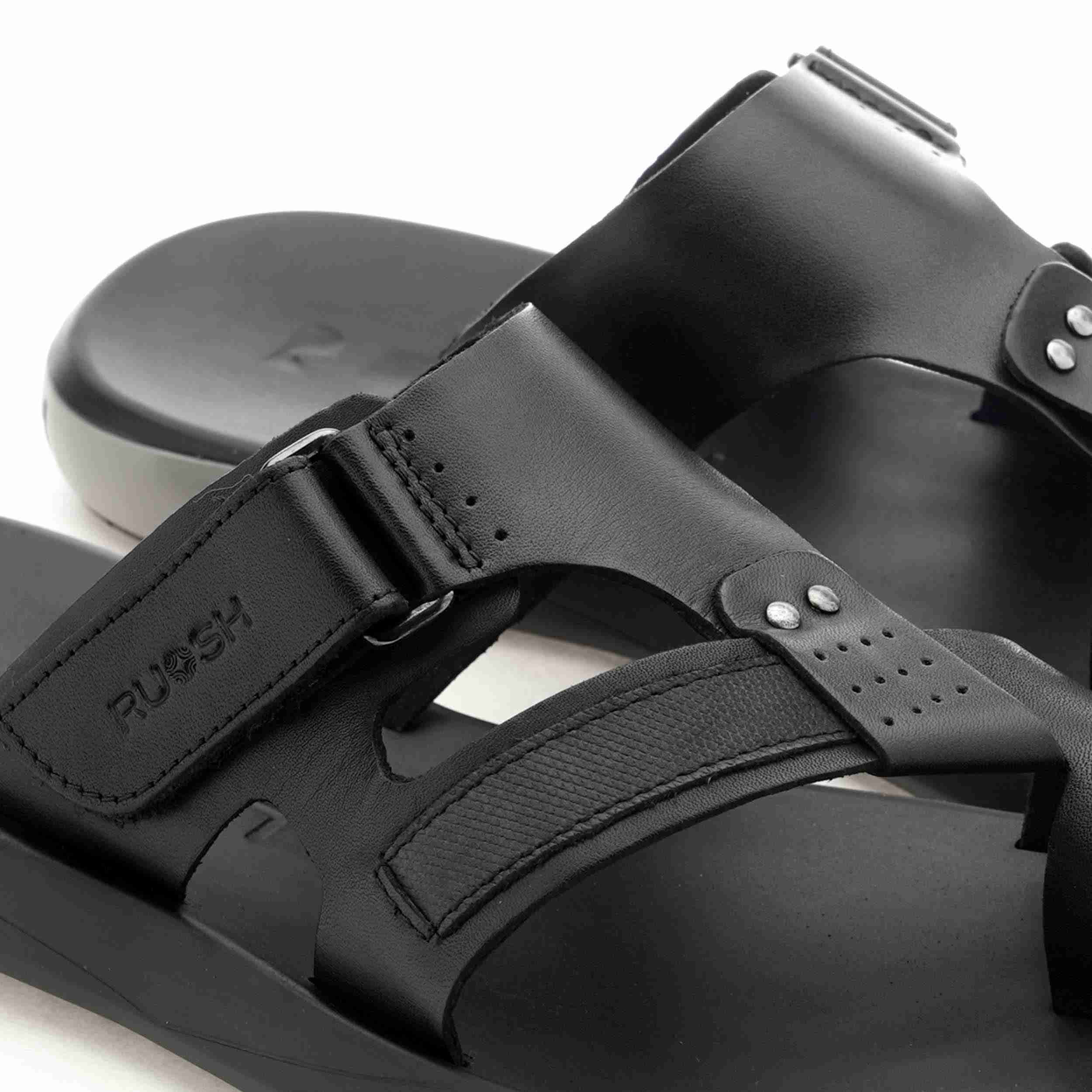The Meg Black Men Casual Slipper Ruosh