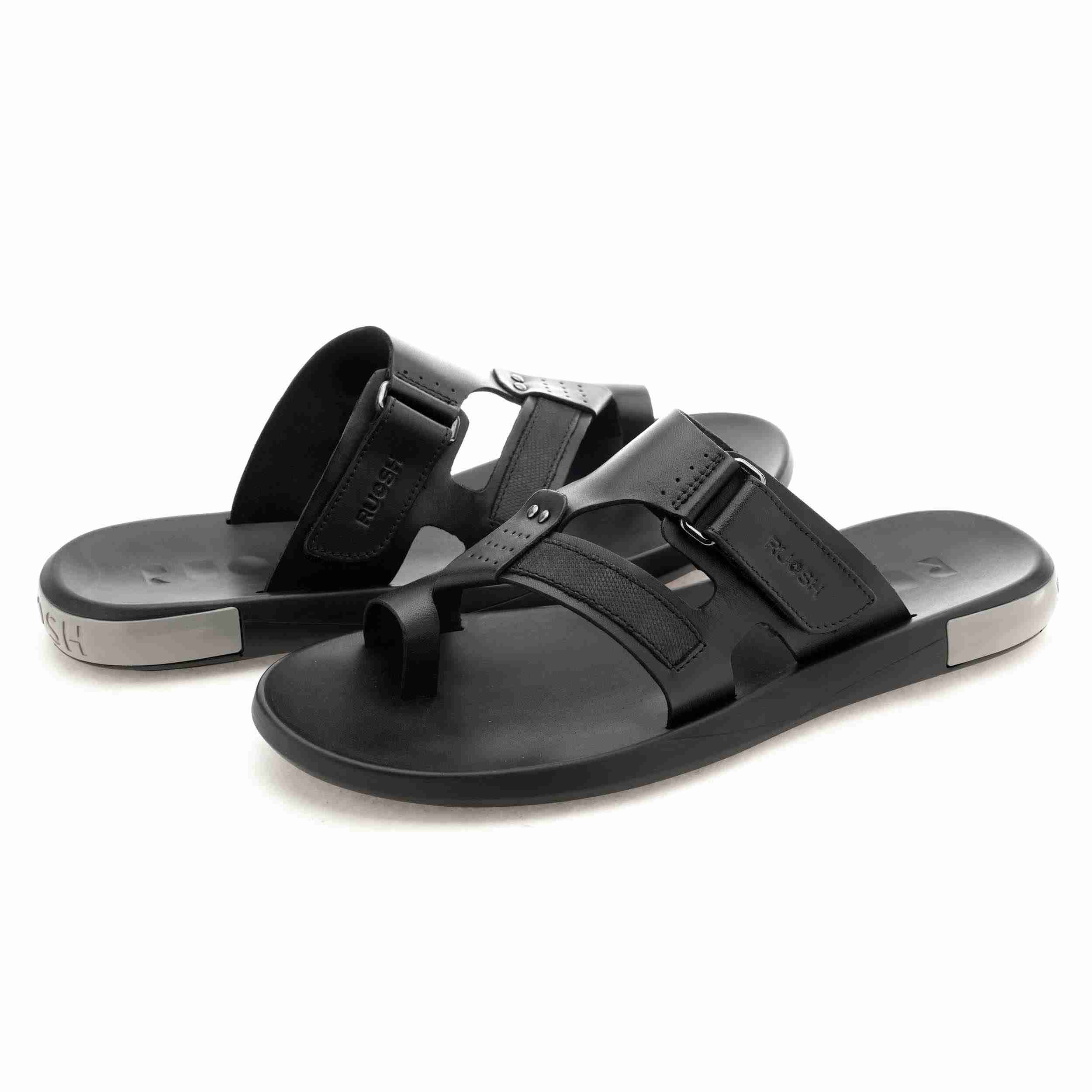 The Meg Black Men Casual Slipper Ruosh