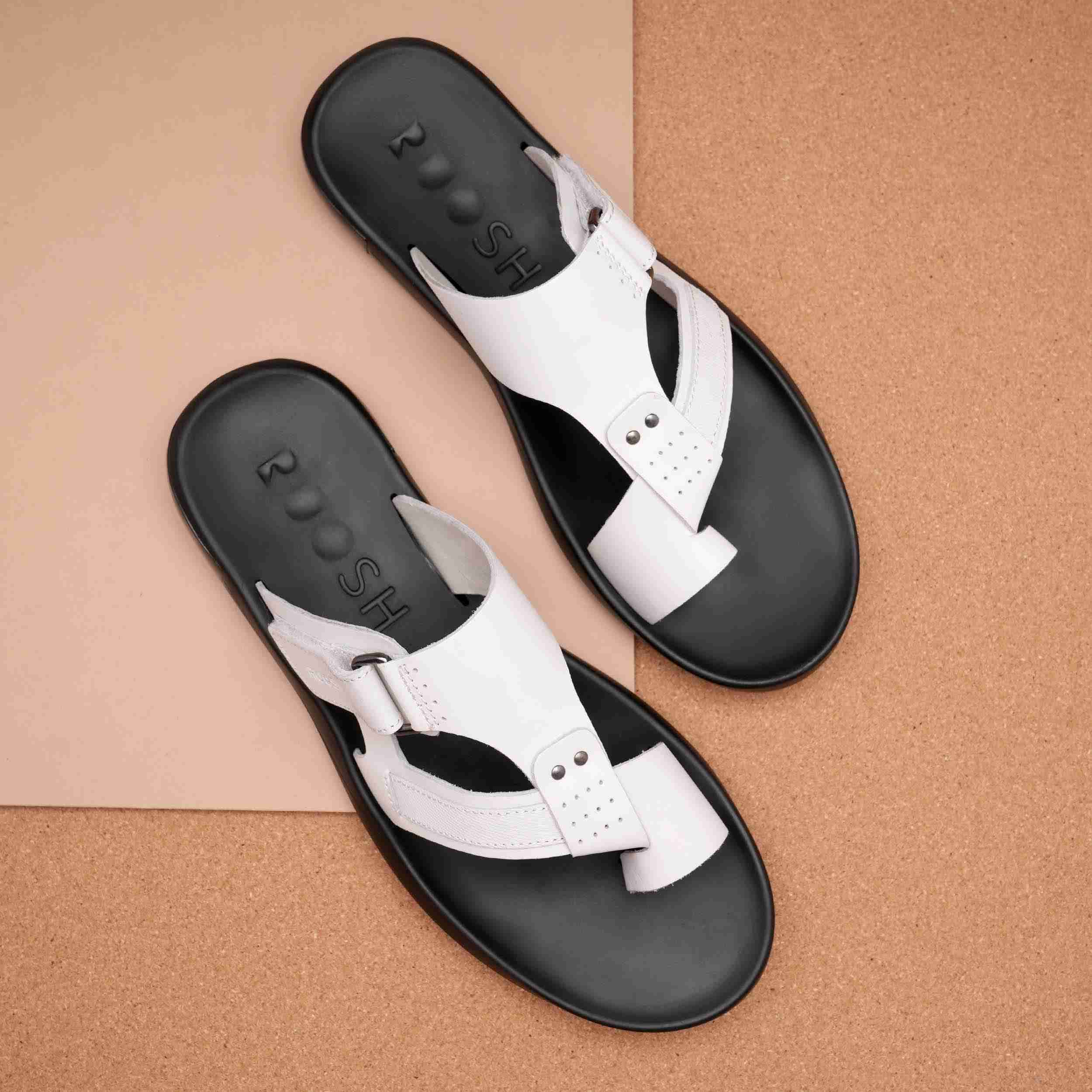The Meg White Men Casual Slipper Ruosh