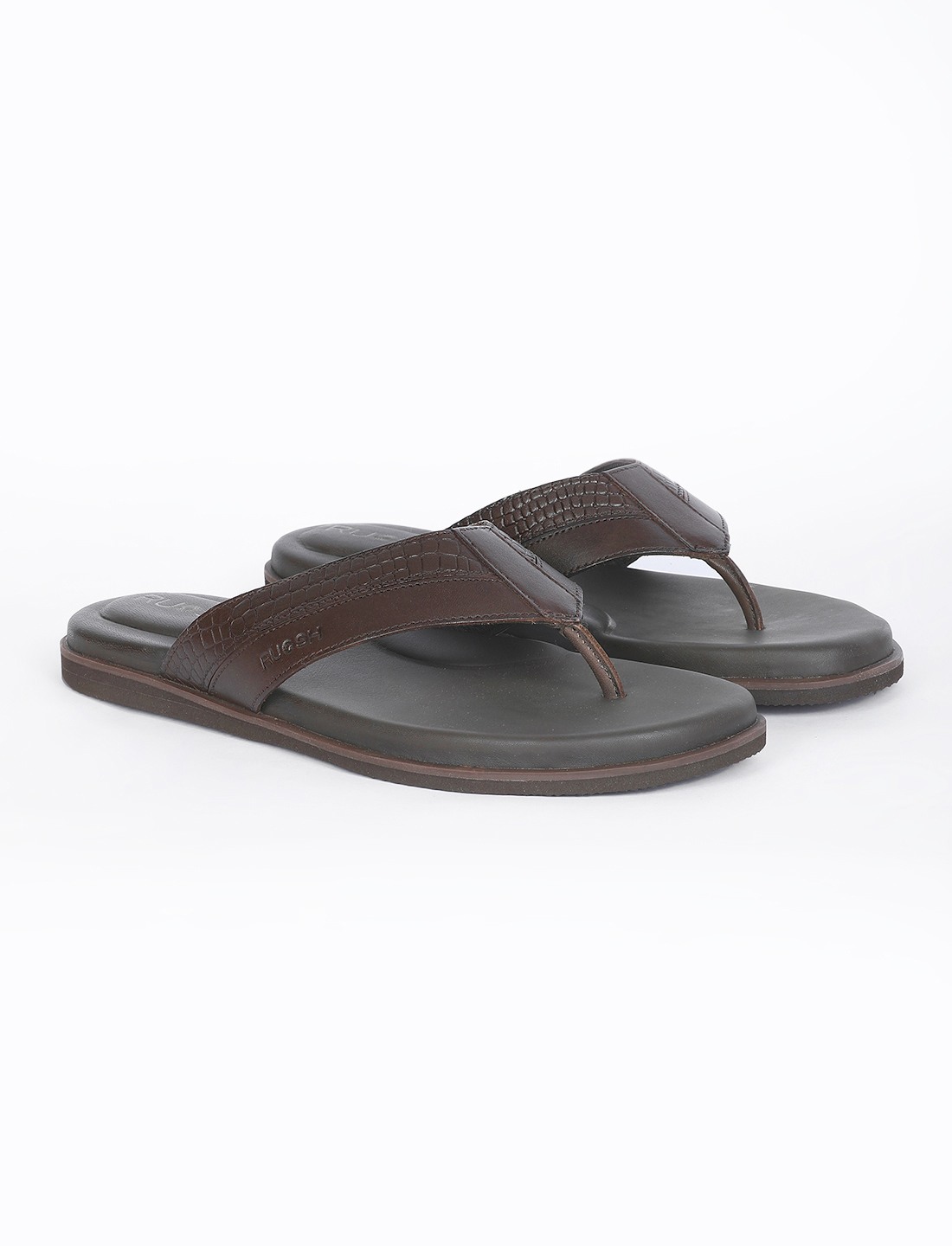 The Onyx Brown Men Sandals Ruosh