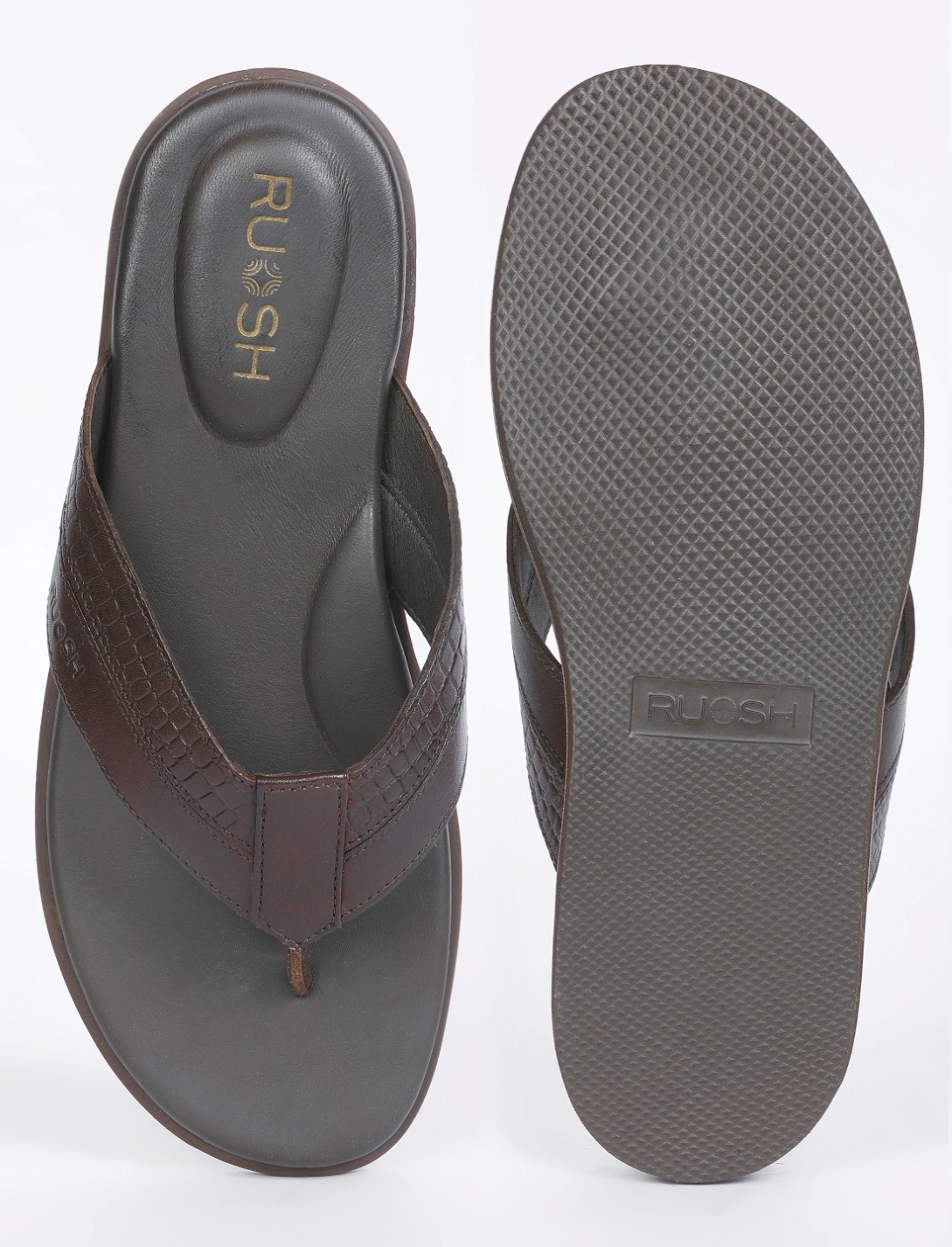 The Onyx Brown Men Sandals Ruosh