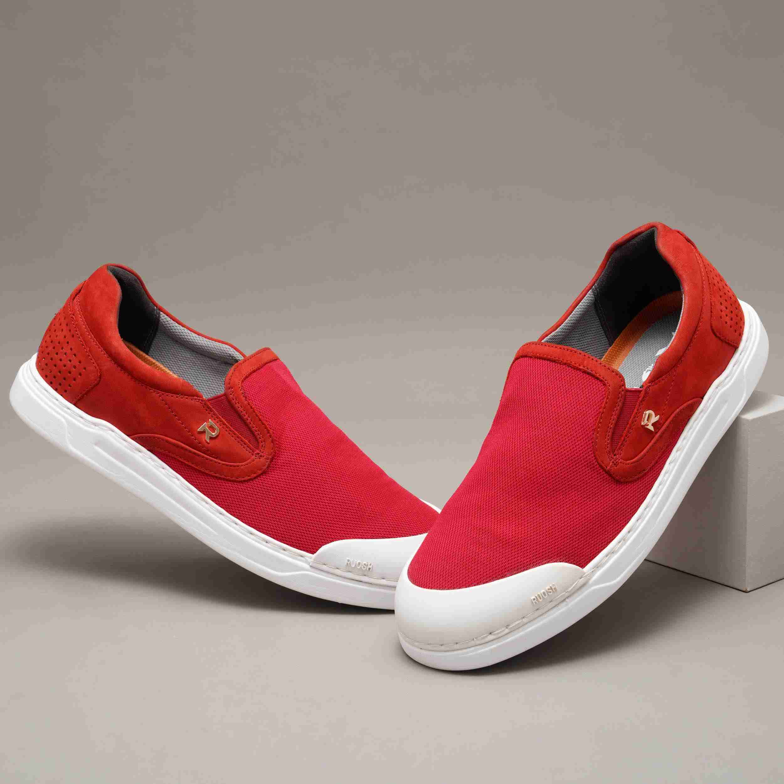 The Cool Ruosh Men Red Casual Sneaker