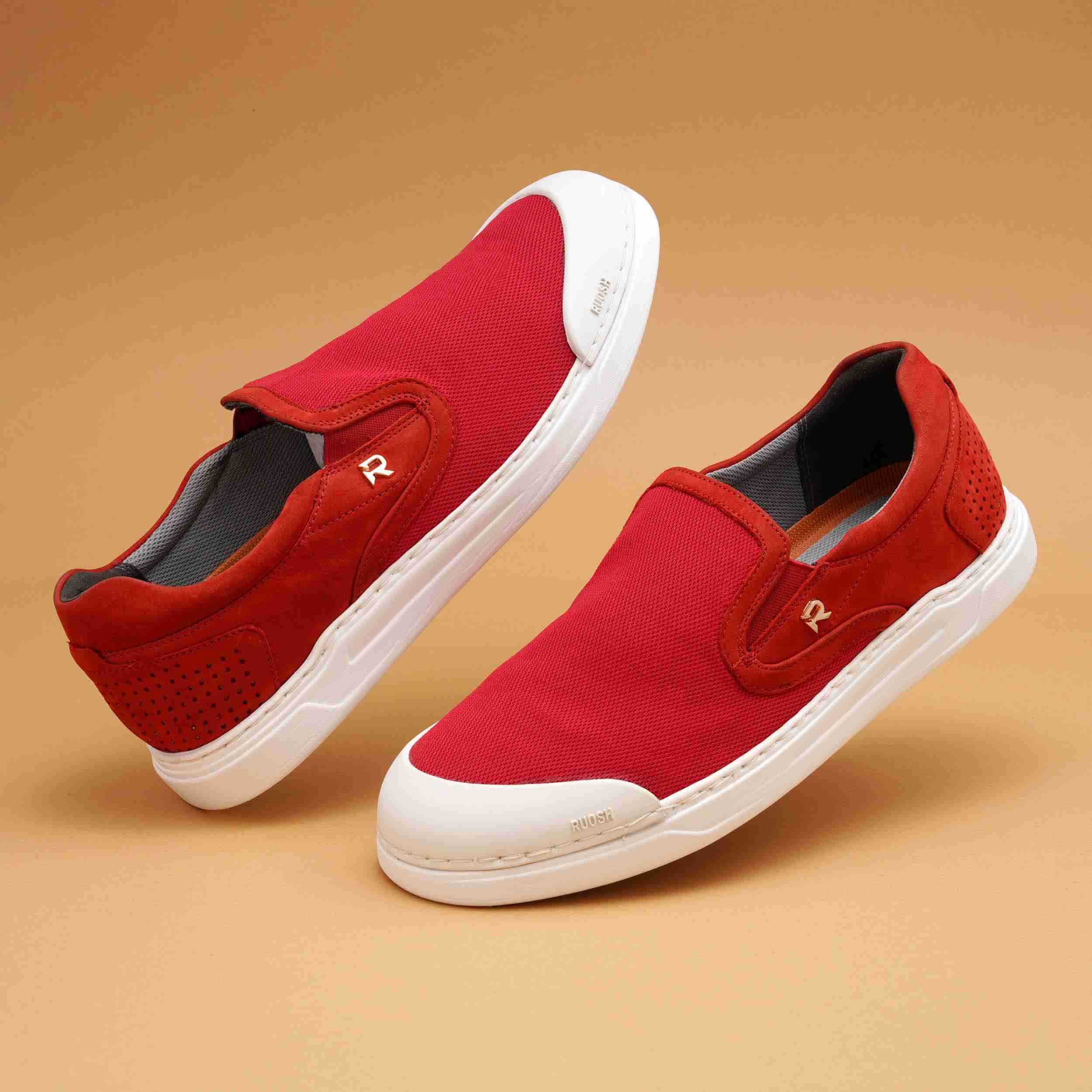 The Cool Ruosh Men Red Casual Sneaker