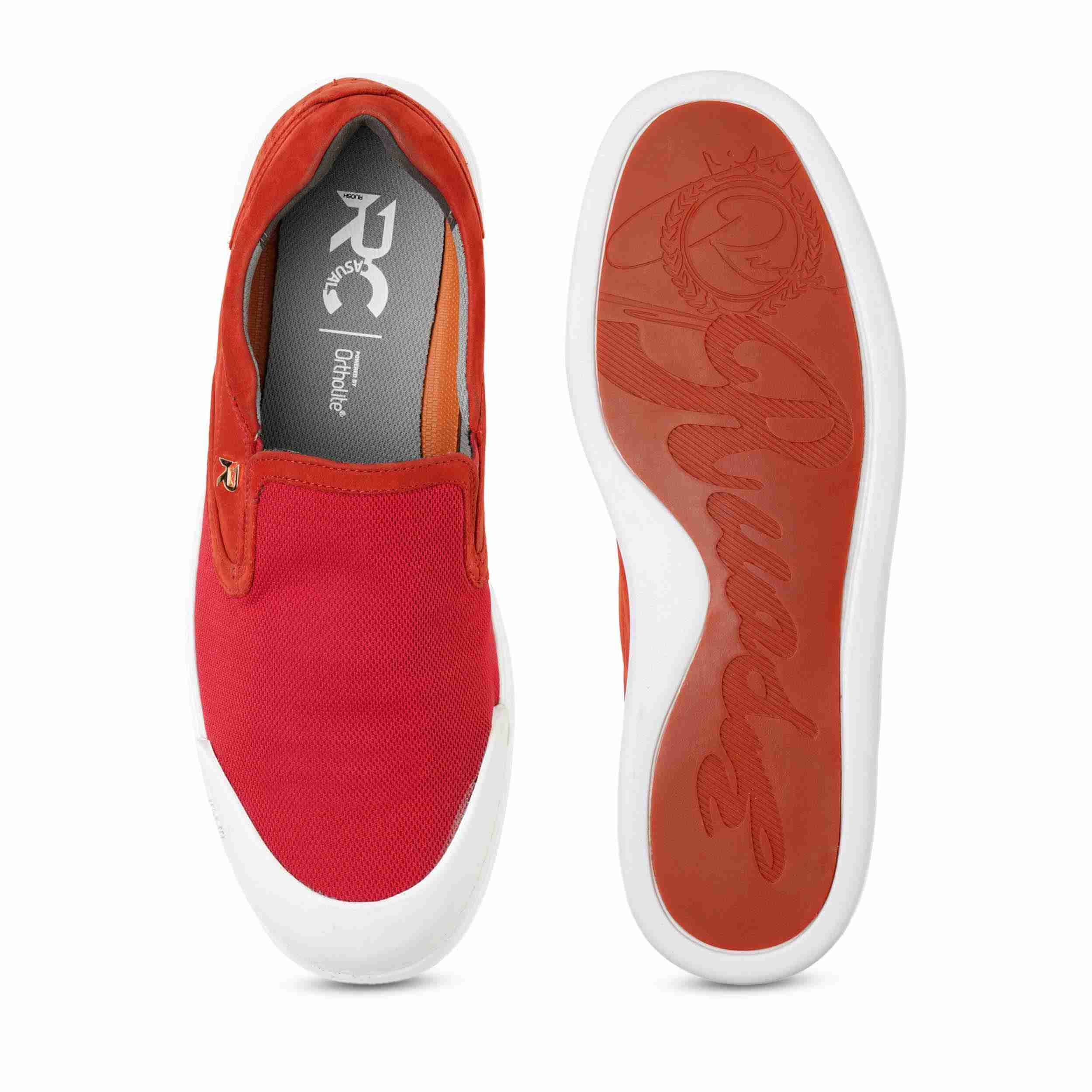 The Cool Ruosh Men Red Casual Sneaker
