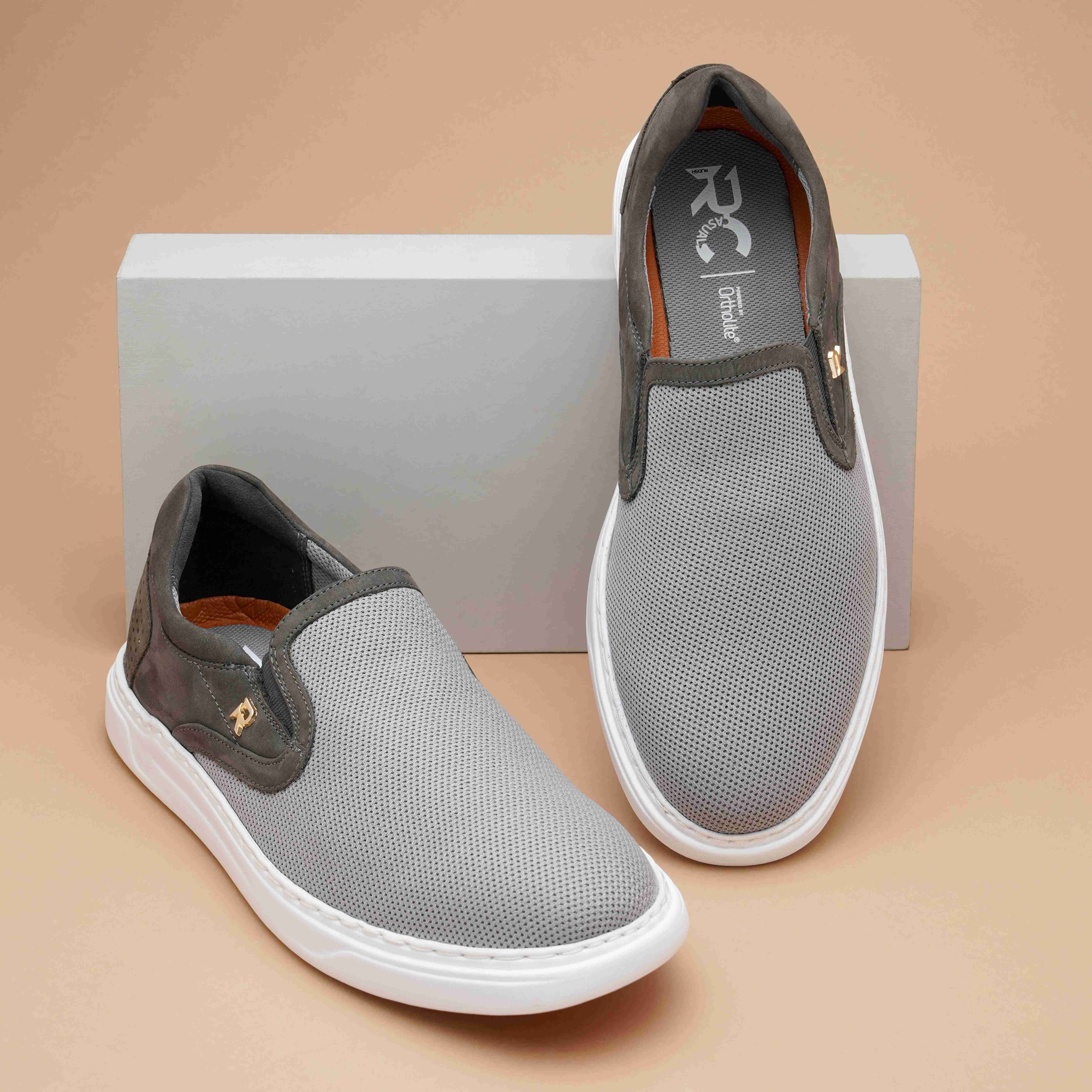The Cool Ruosh Men Grey Casual Sneaker