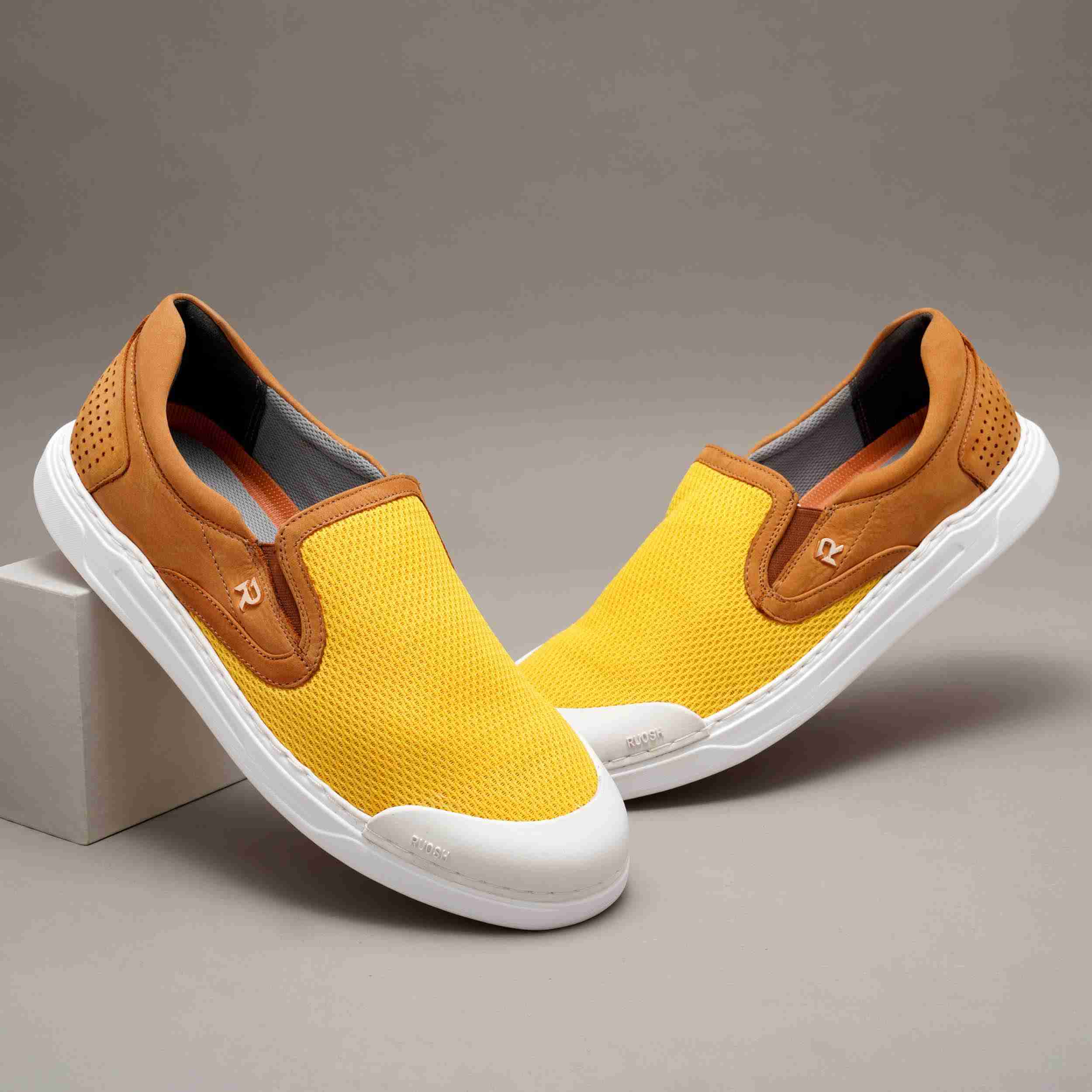 The Cool Ruosh Men Yellow Casual Sneaker