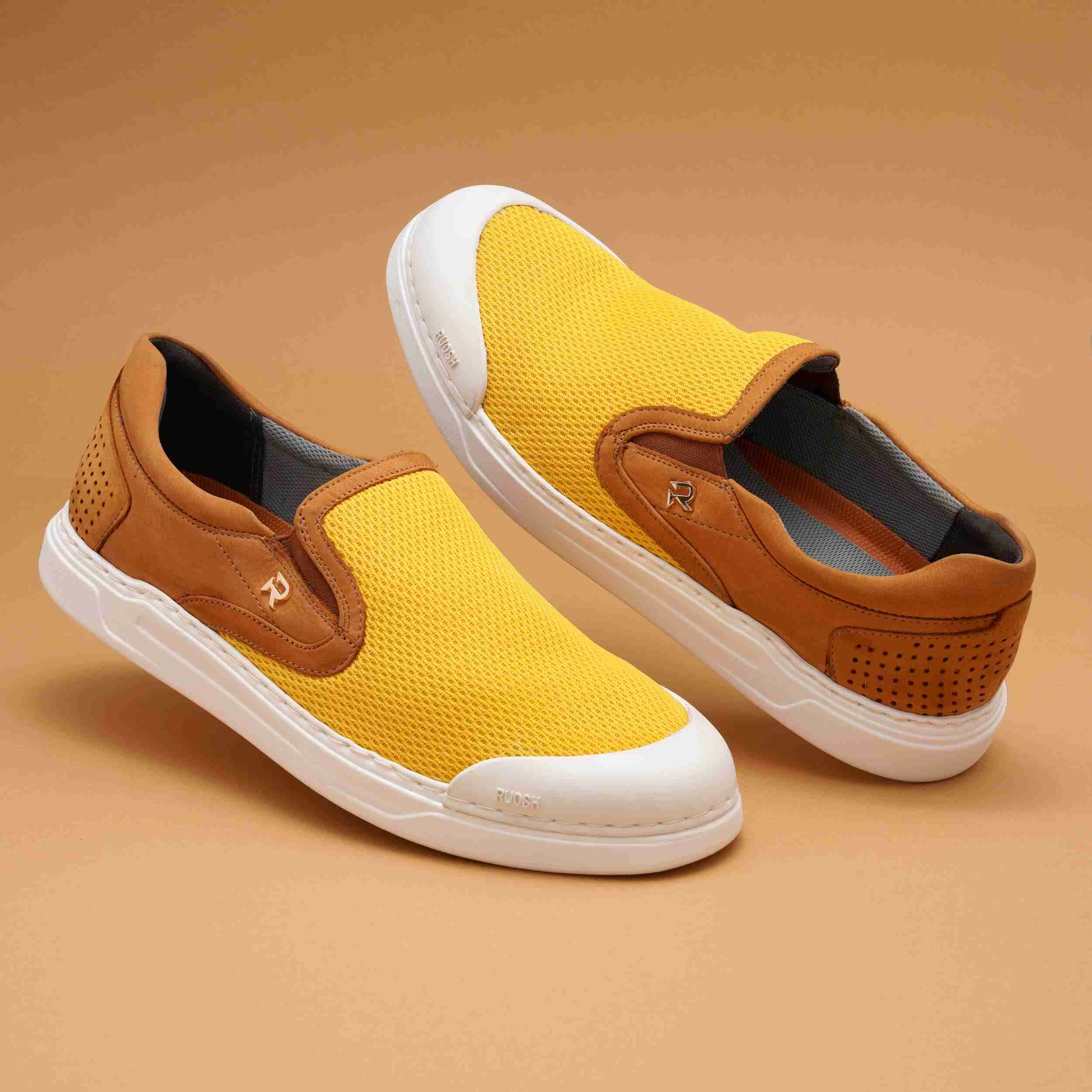 The Cool Ruosh Men Yellow Casual Sneaker