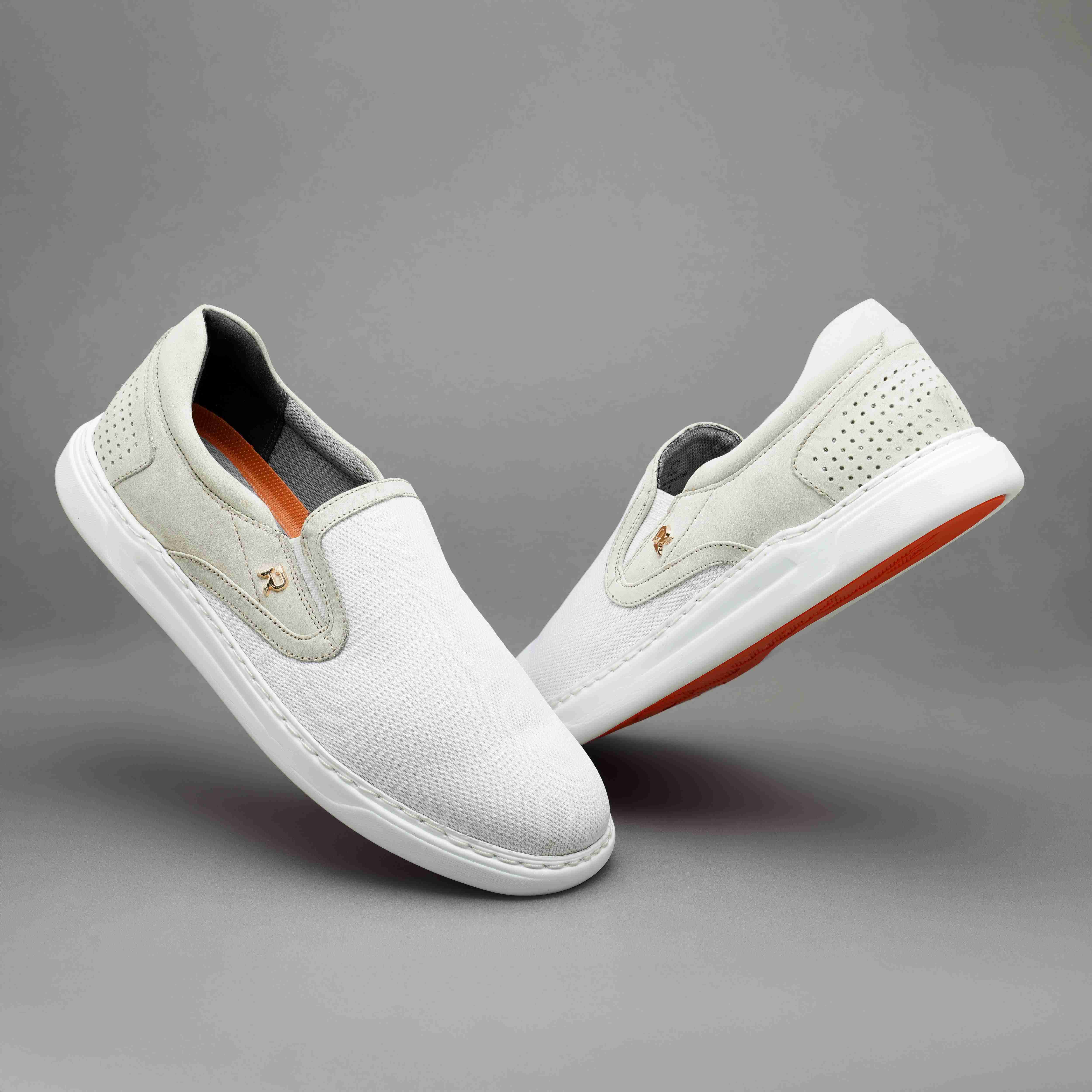 The Cool Ruosh Men White Casual Sneaker