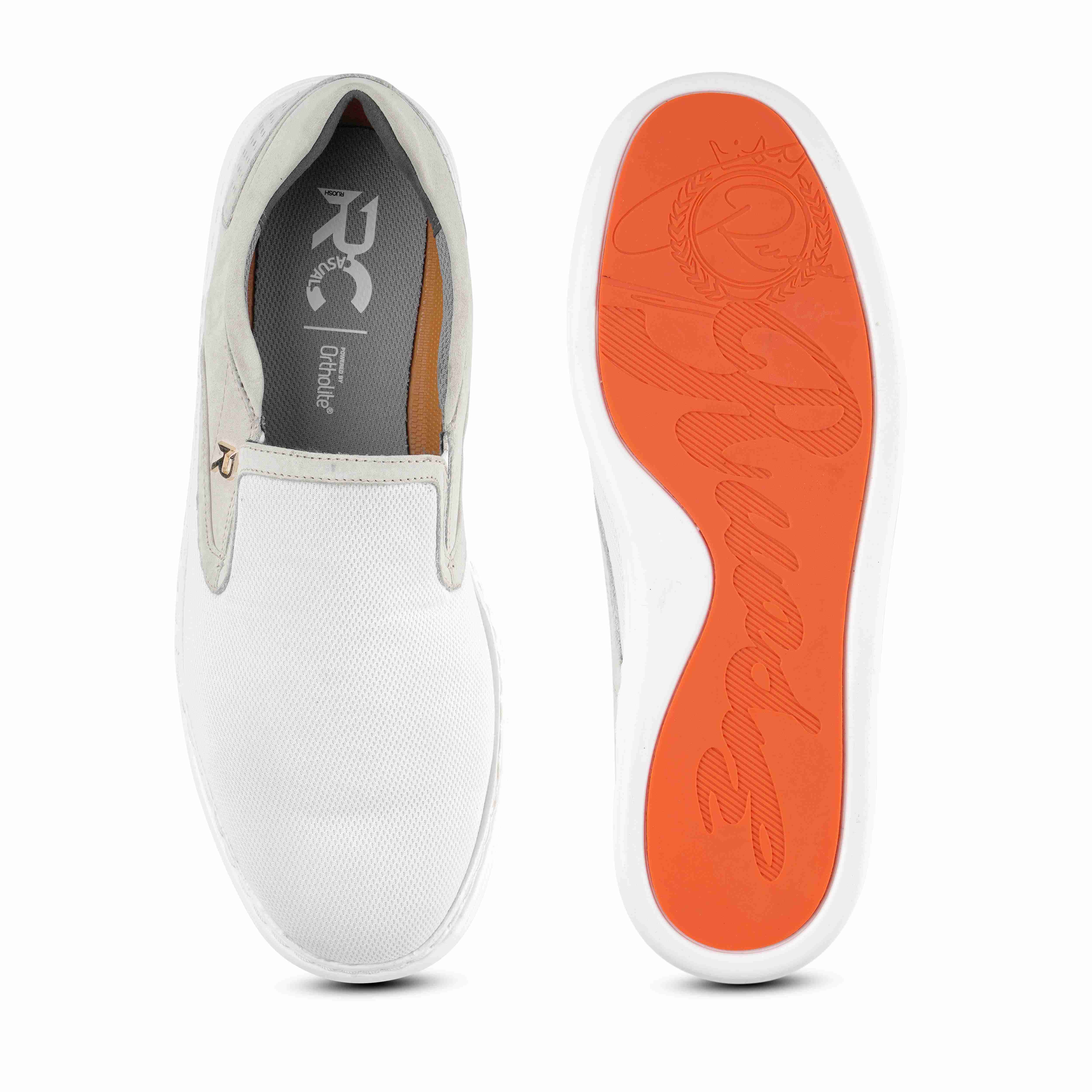 The Cool Ruosh Men White Casual Sneaker