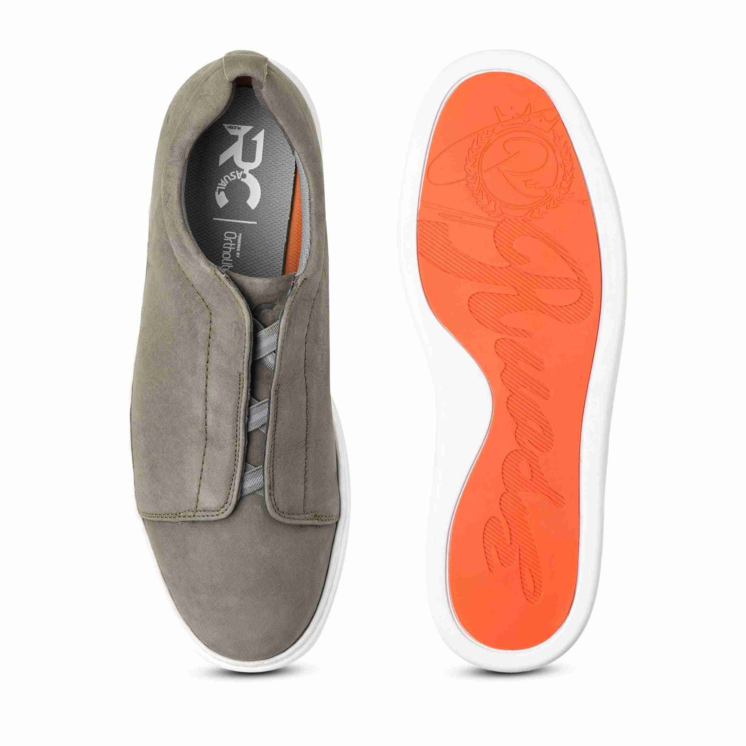 The Parcen Ruosh Men Olive Green Casual Sneaker