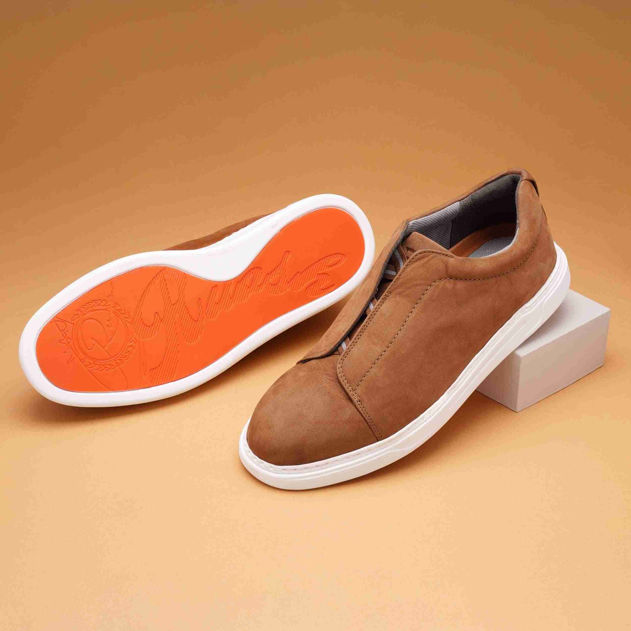 The Parcen Ruosh Men Tan Casual Sneaker