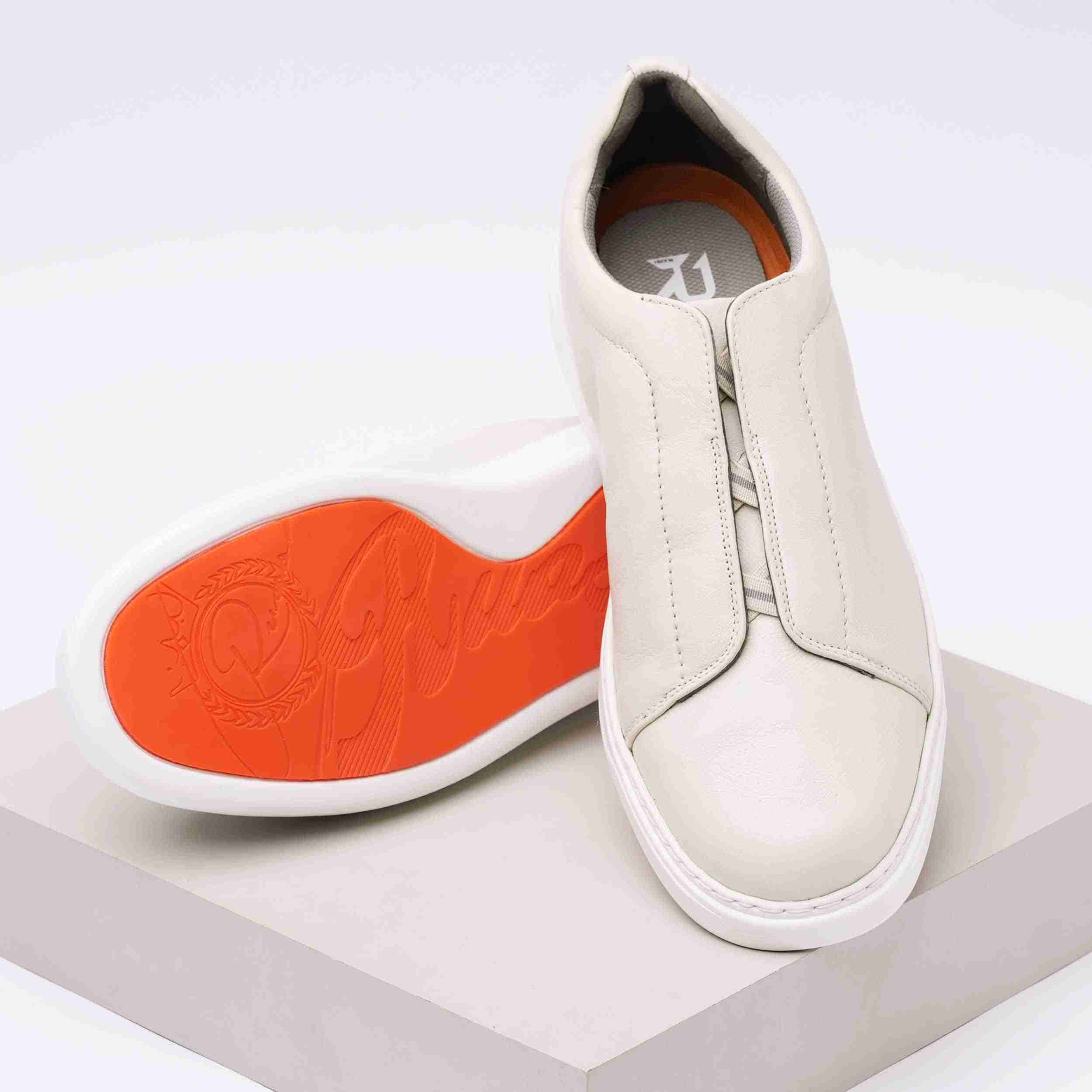 The Parcen Ruosh Men White Casual Sneaker