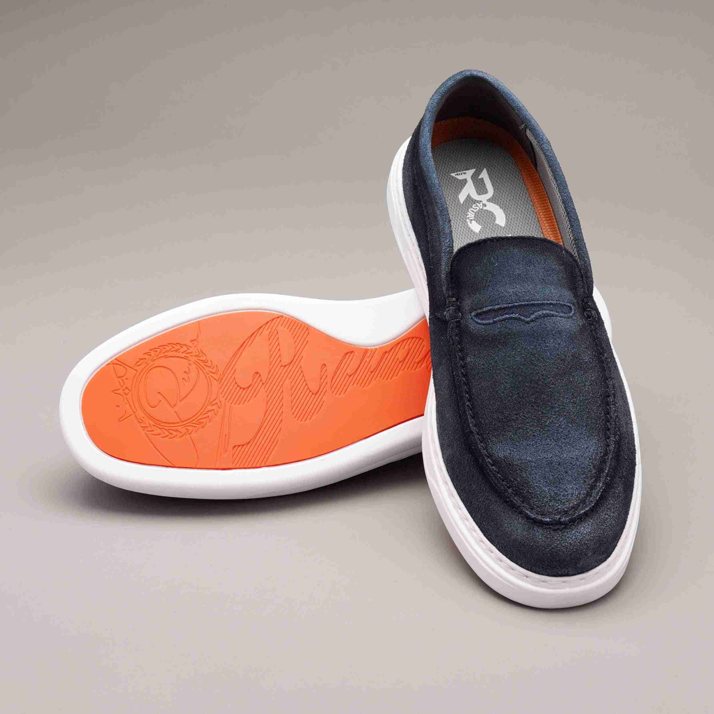 The Delle Ruosh Men Navy Casual Sneaker