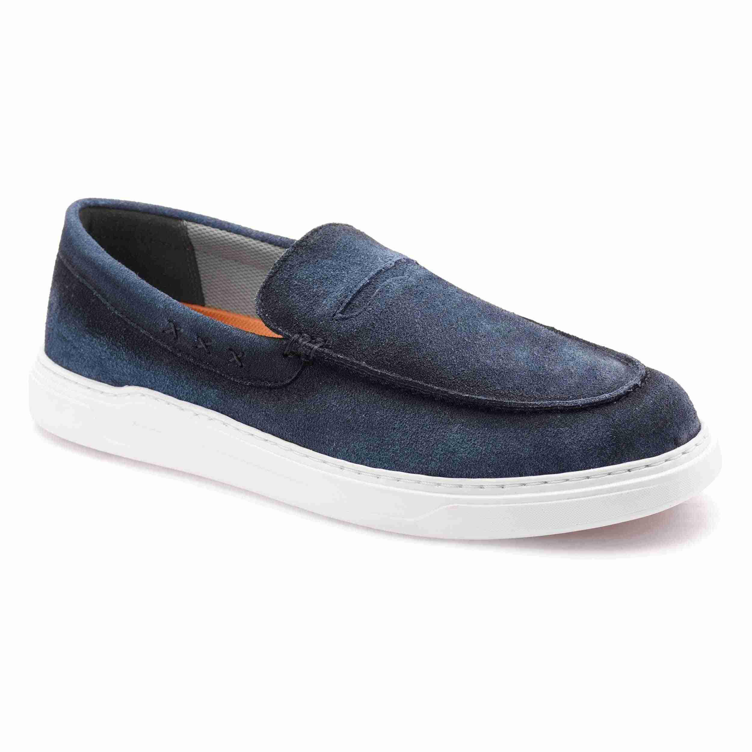 The Delle Ruosh Men Navy Casual Sneaker