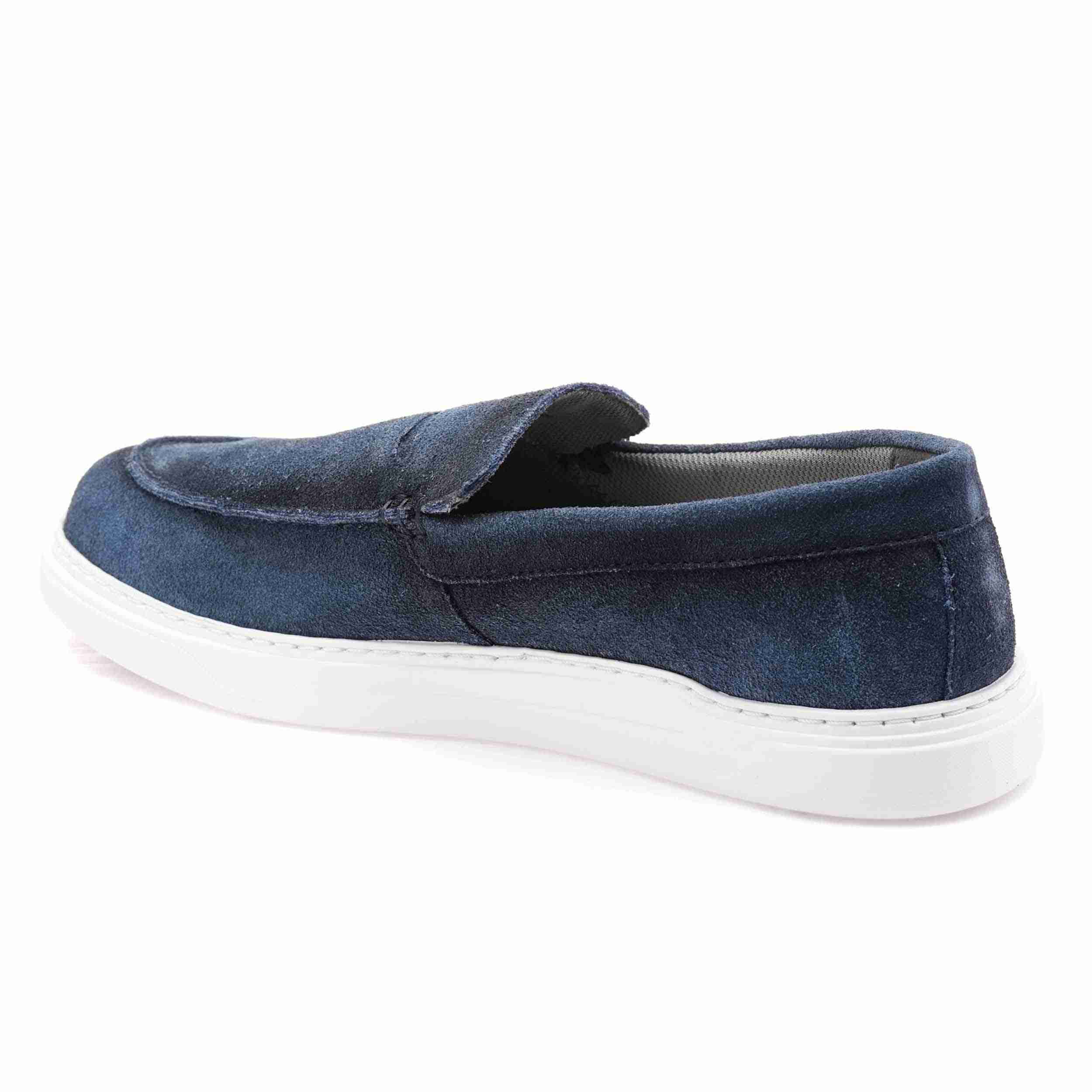 The Delle Ruosh Men Navy Casual Sneaker