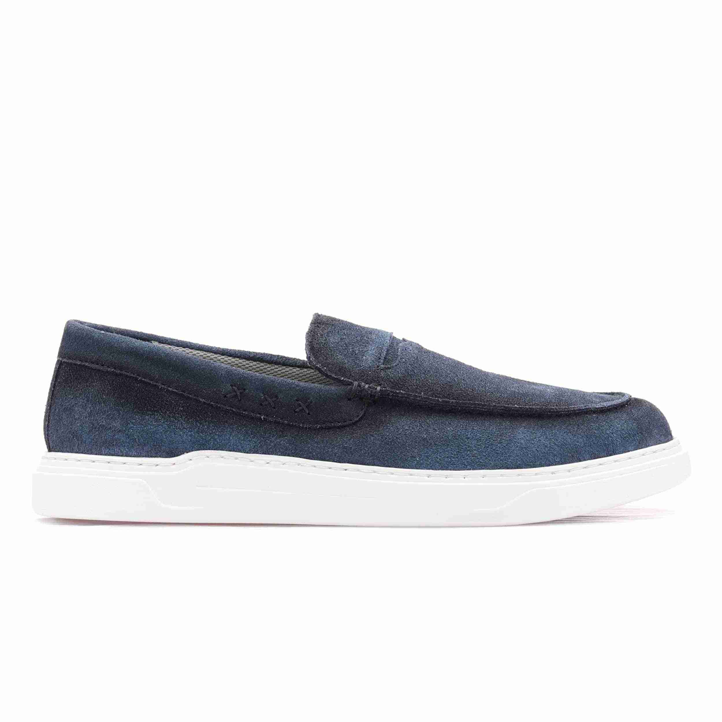 The Delle Ruosh Men Navy Casual Sneaker
