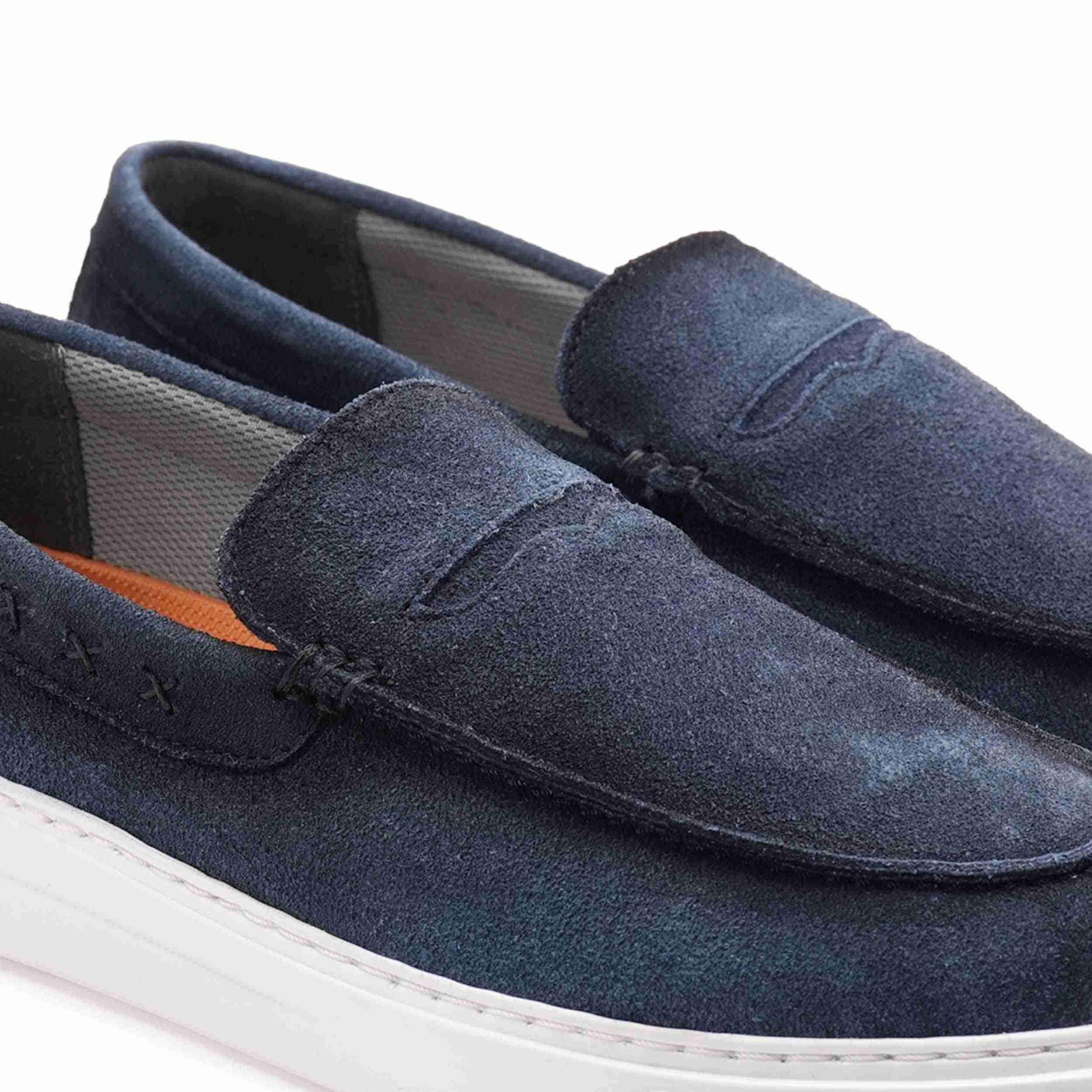 The Delle Ruosh Men Navy Casual Sneaker