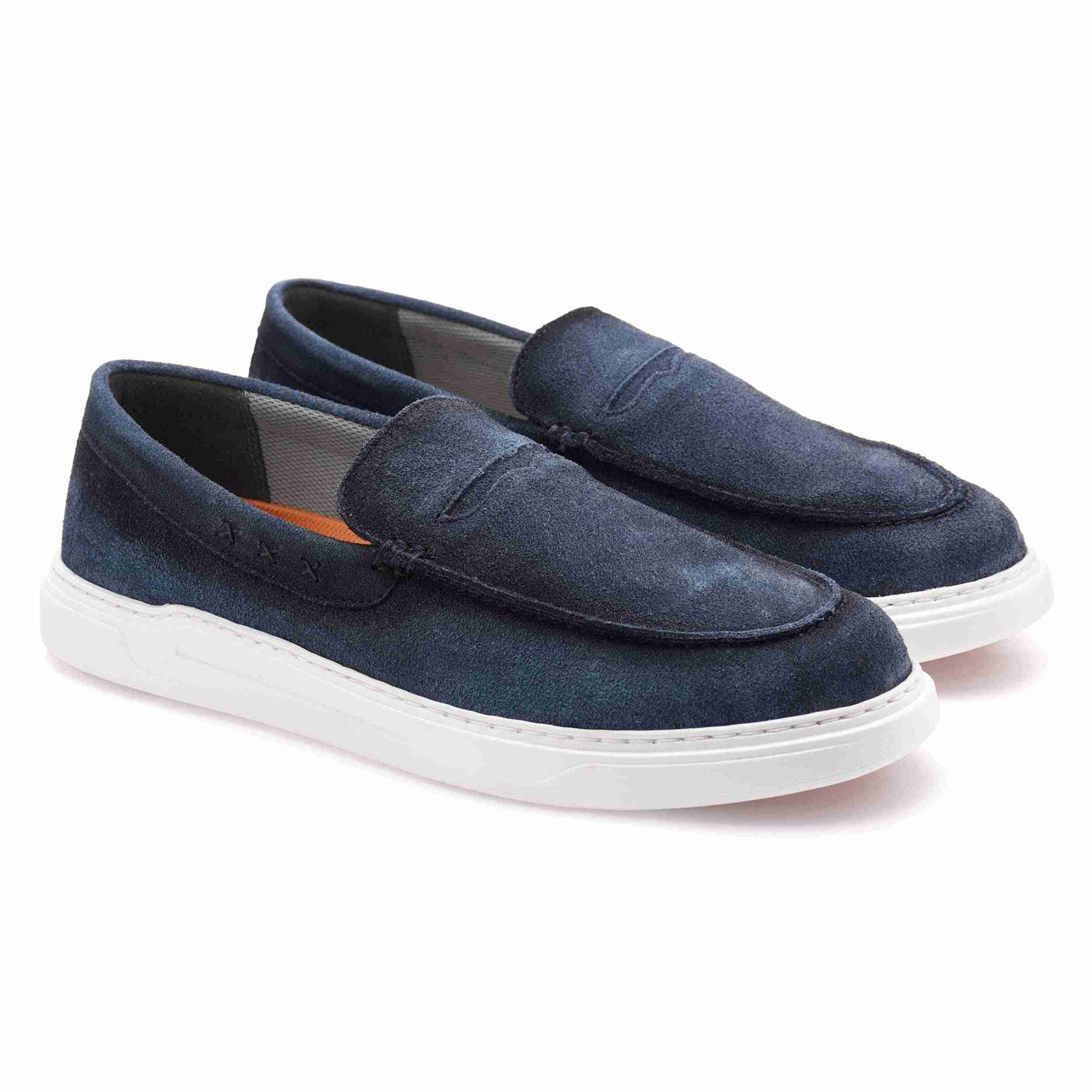 The Delle Ruosh Men Navy Casual Sneaker