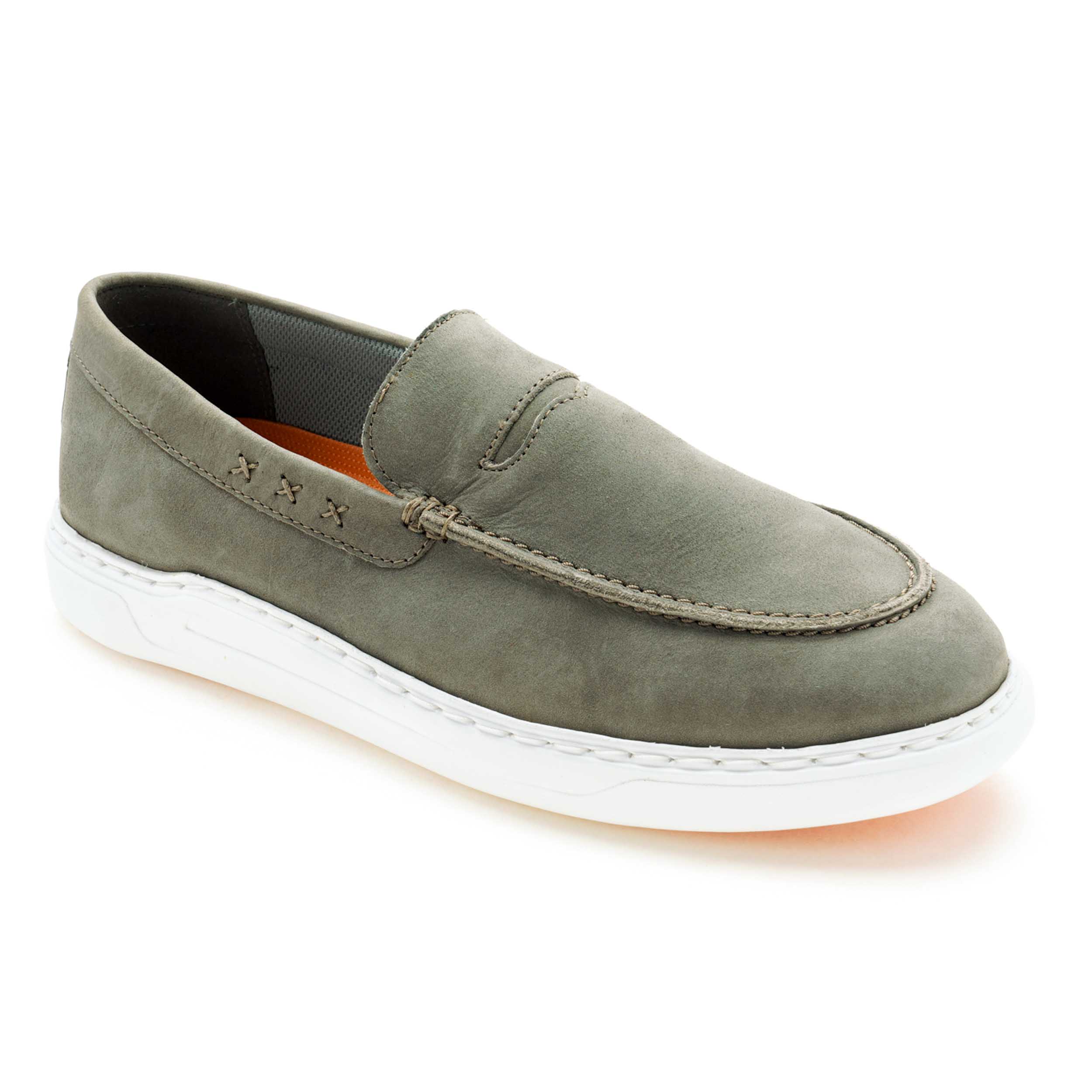 The Delle Ruosh Men Olive Green Casual Sneaker