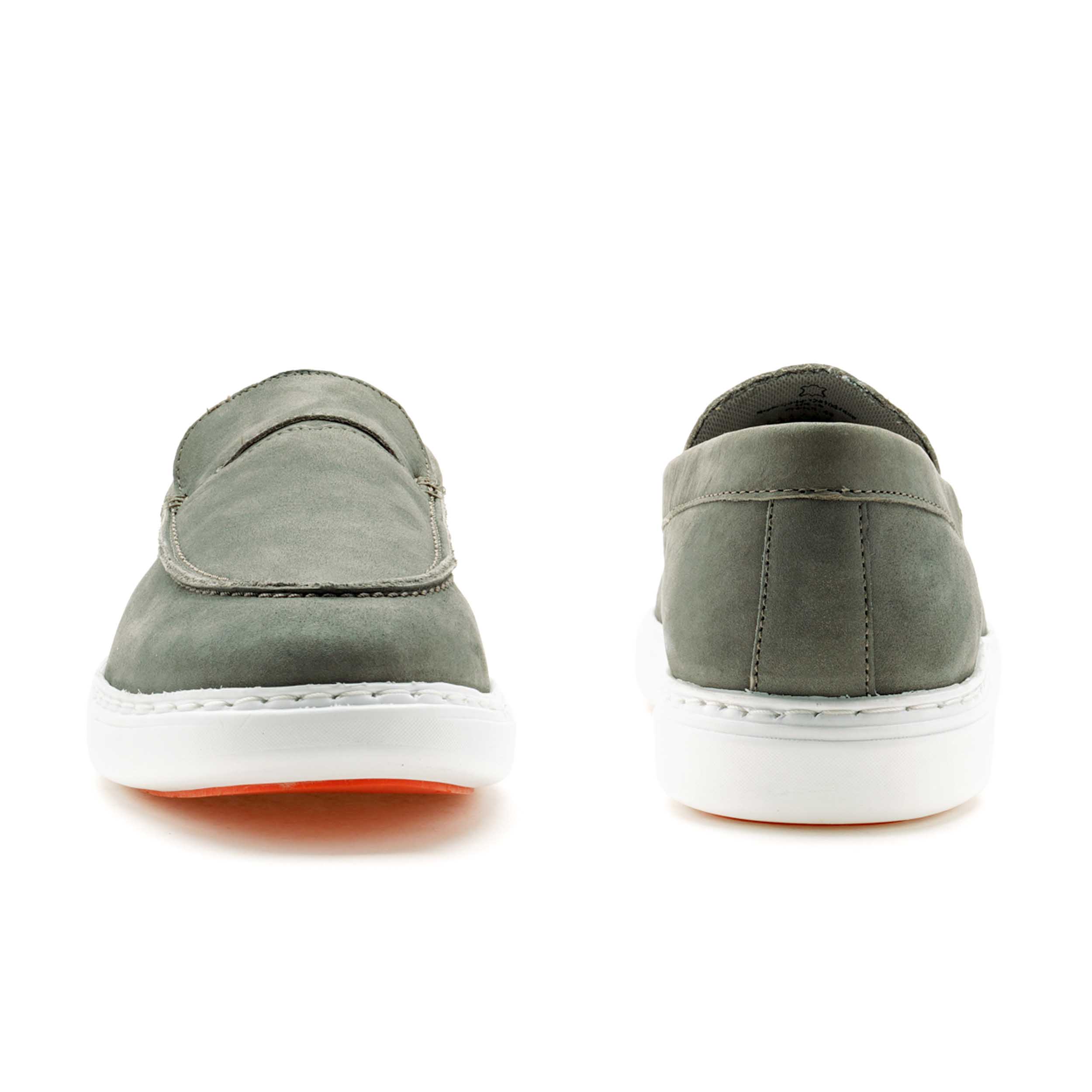 The Delle Ruosh Men Olive Green Casual Sneaker