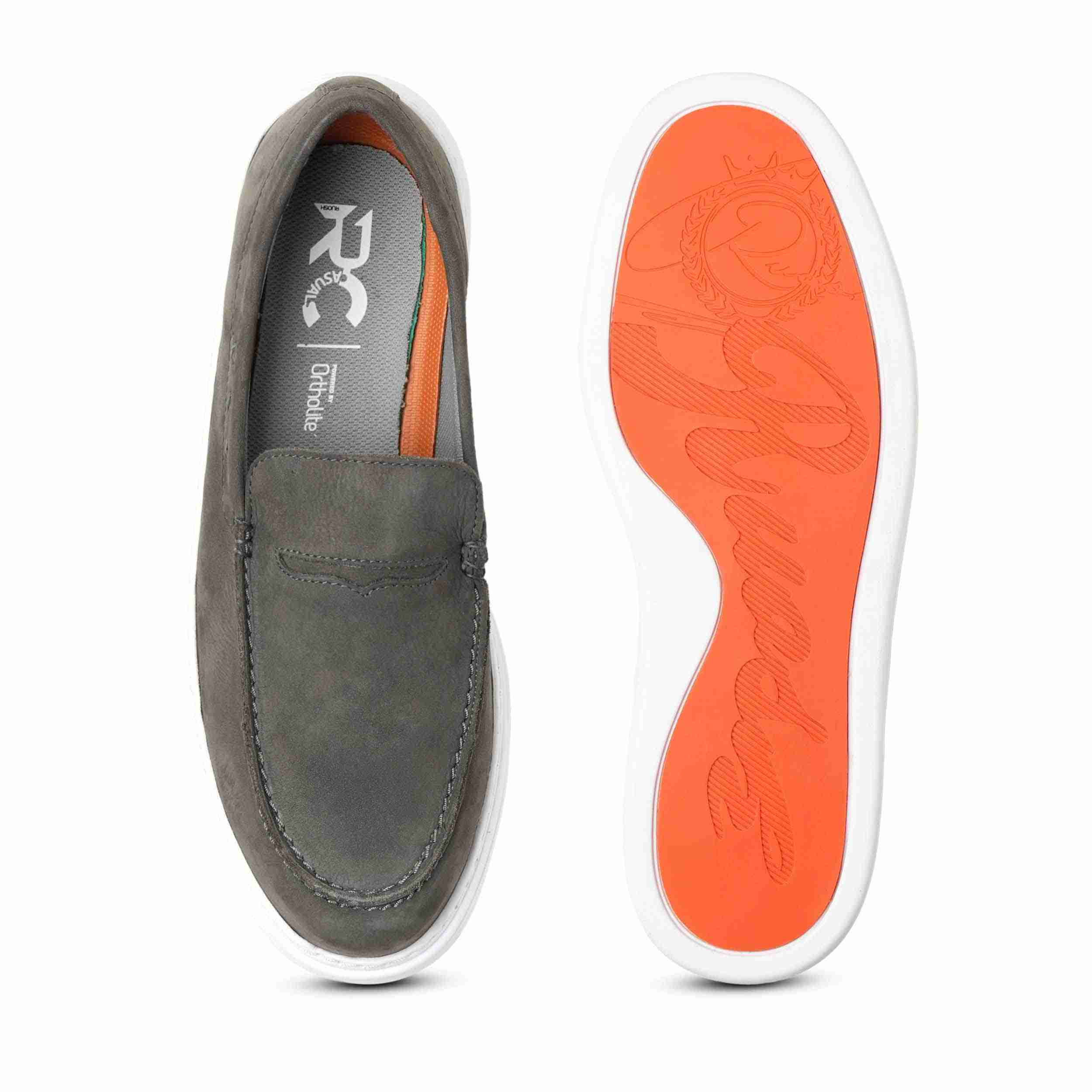 The Delle Ruosh Men Grey Casual Sneaker